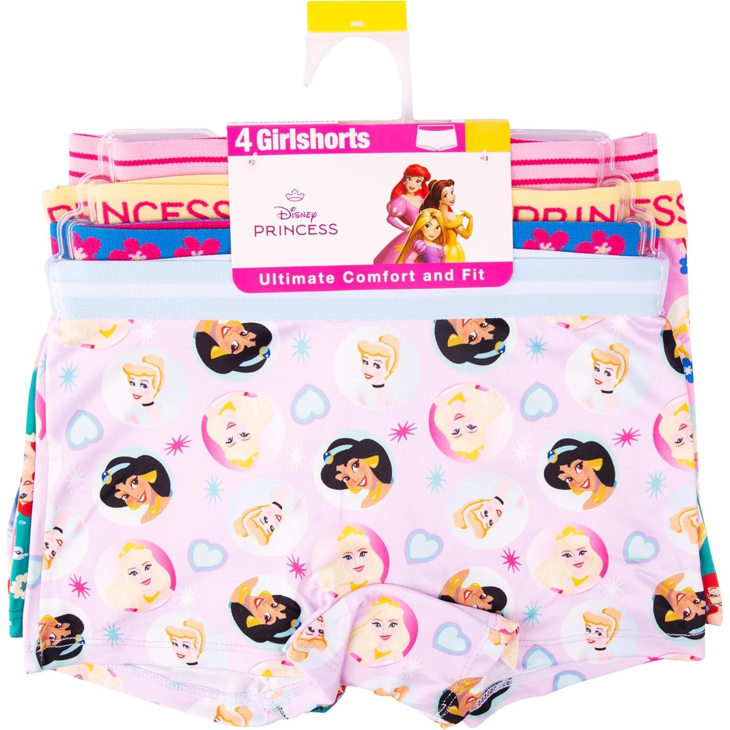 Multipack de Panties Disney para Niñas - 10 Piezas Algodón
