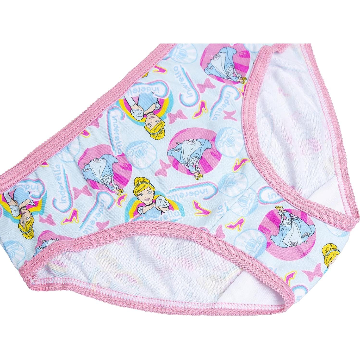 Multipack de Panties Disney para Niñas 2-3T 100% Algodón