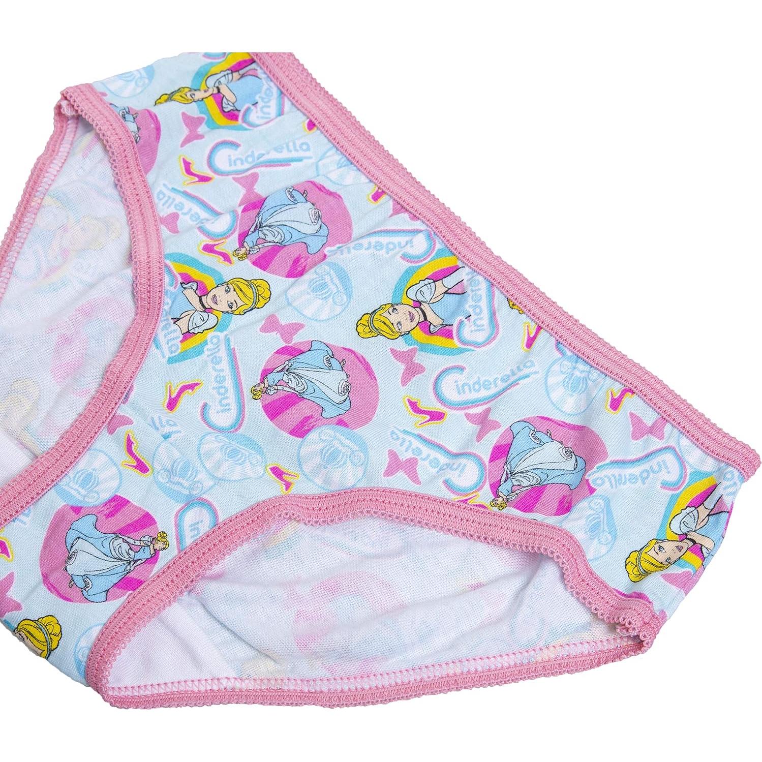 Multipack de Panties Disney para Niñas 2-3T 100% Algodón
