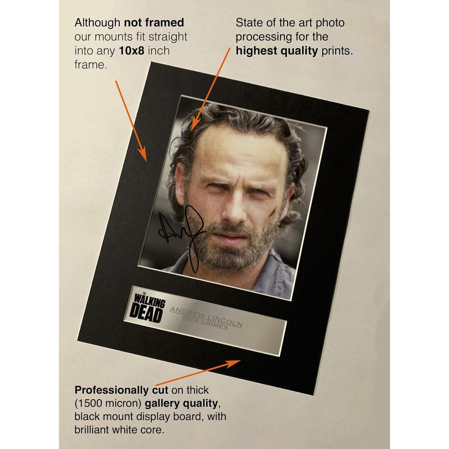 Foto Montada Firmada Cristiano Ronaldo 10x8 cm Real Madrid