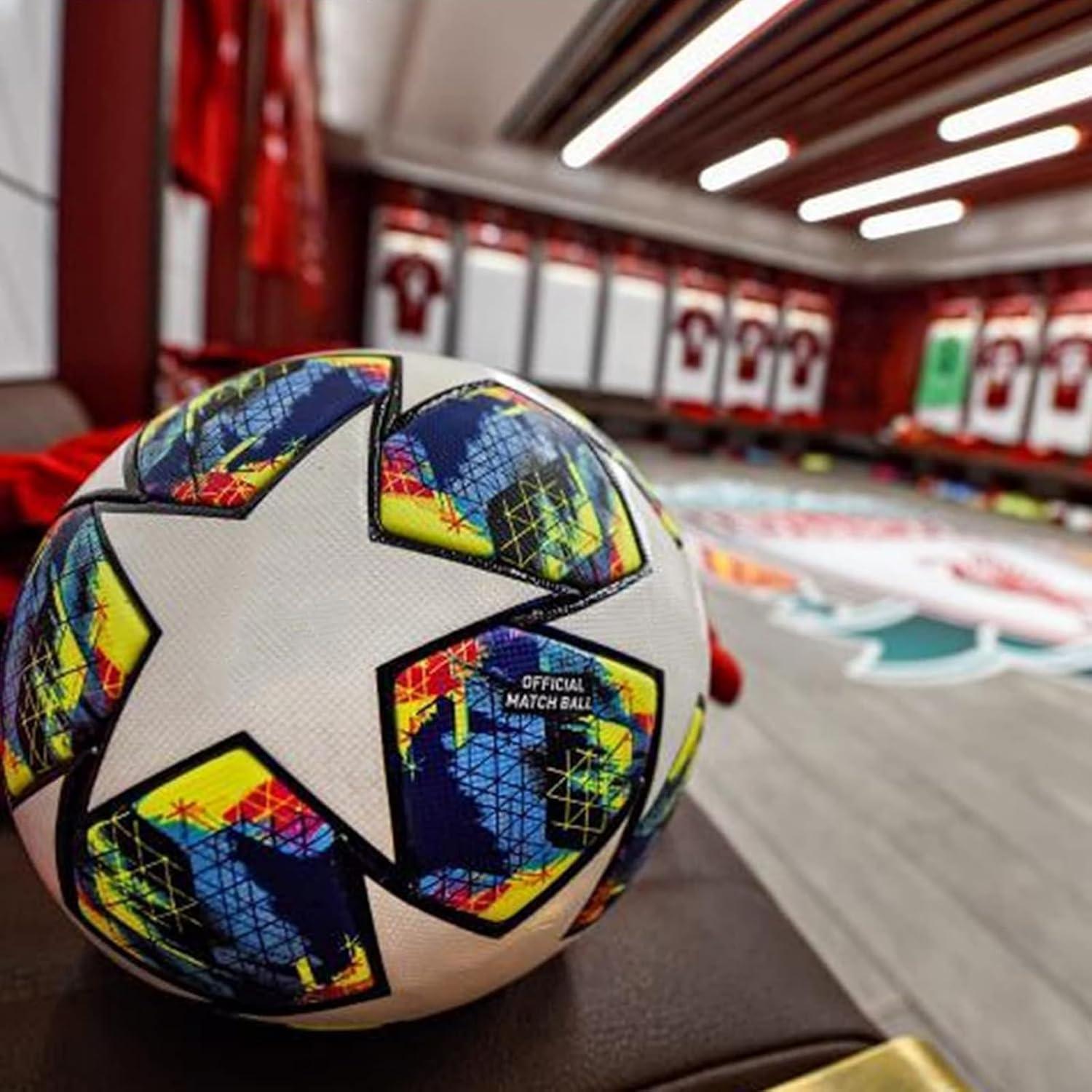 Balón de Fútbol RNNTK Tamaño 5 Multicolor Profesional