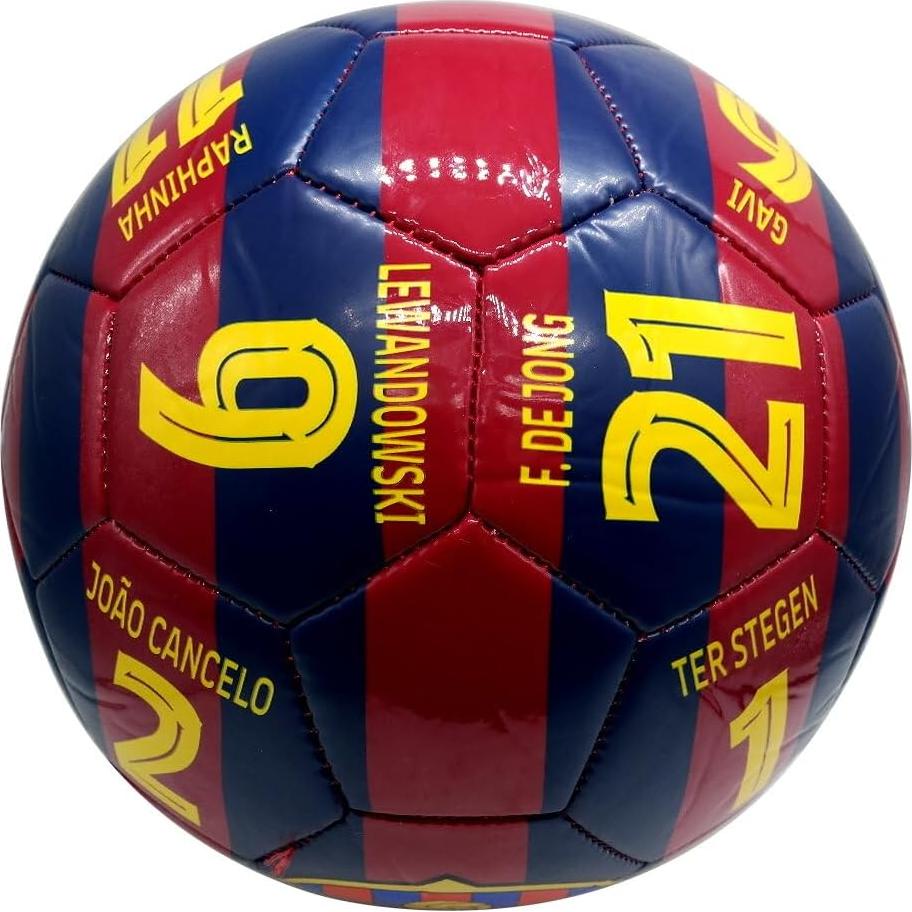 Balón de Fútbol Oficial FC Barcelona Icon Sports Tamaño 5