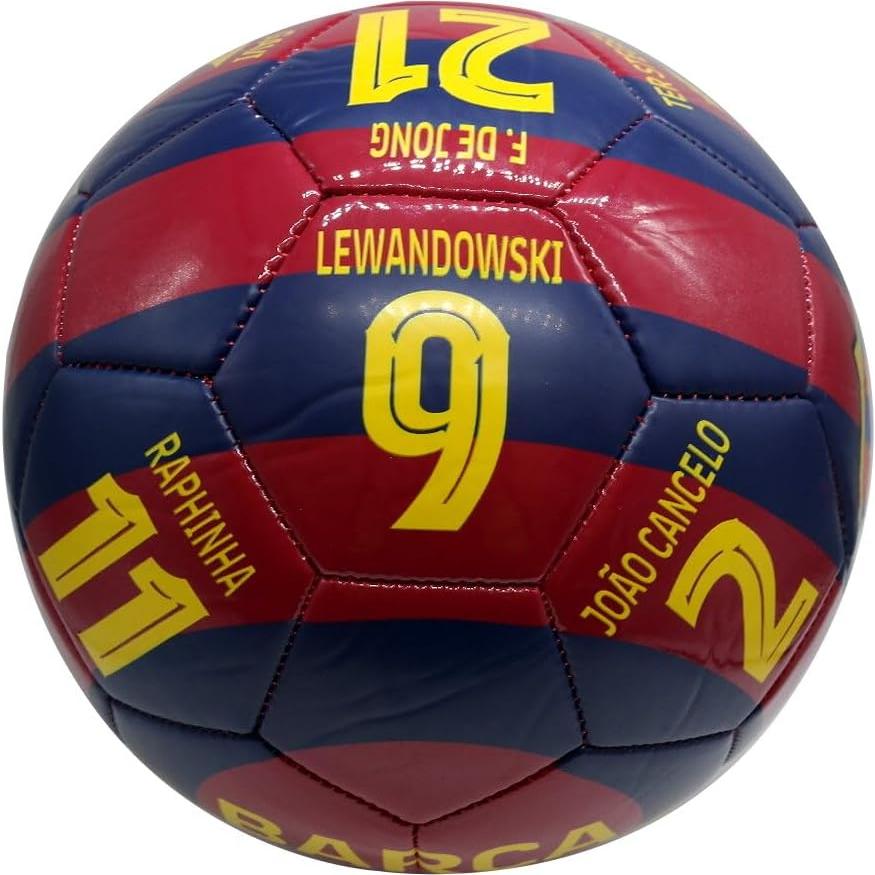 Balón de Fútbol Oficial FC Barcelona Icon Sports Tamaño 5