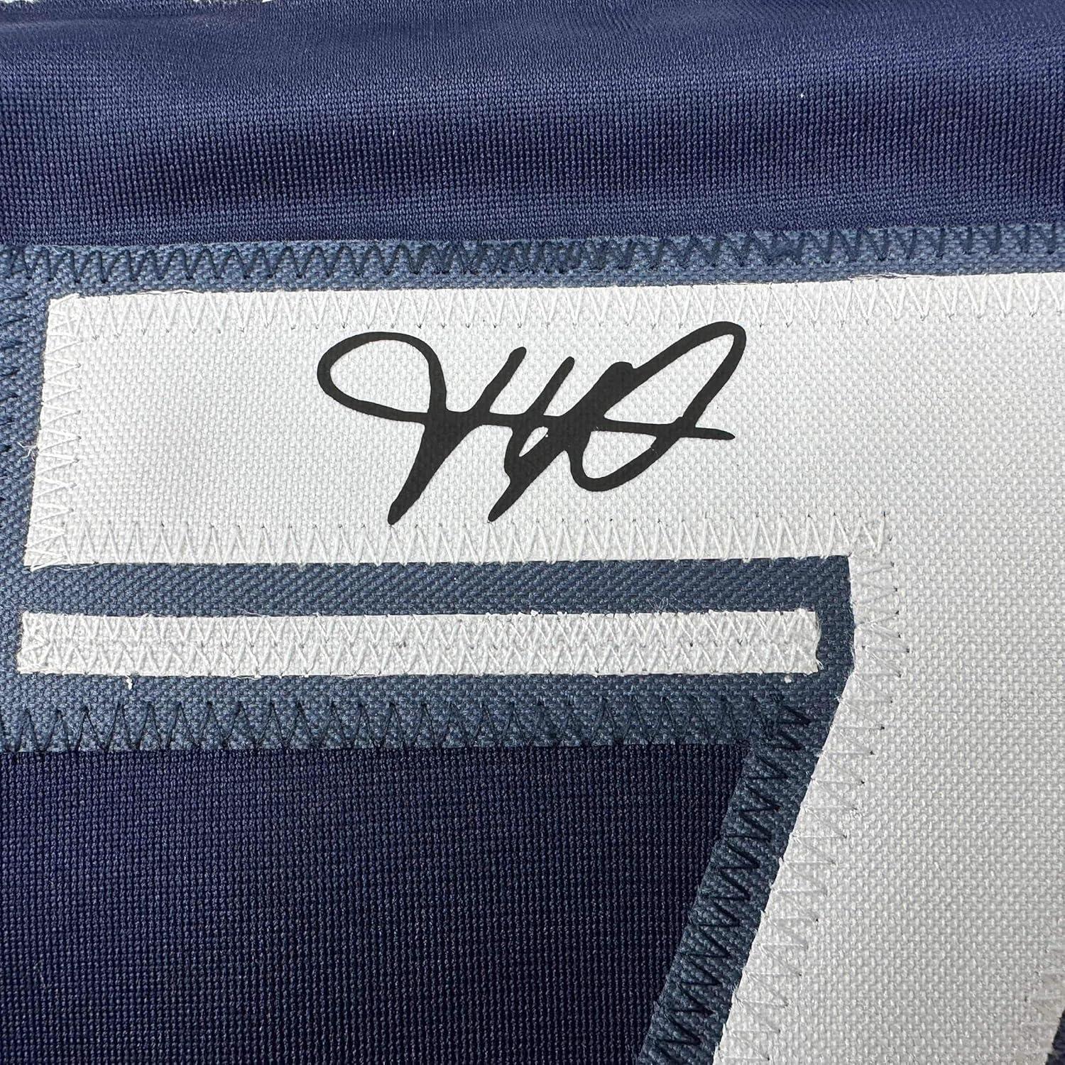 Camiseta de fútbol autografiada Kylian Mbappé PSG XL