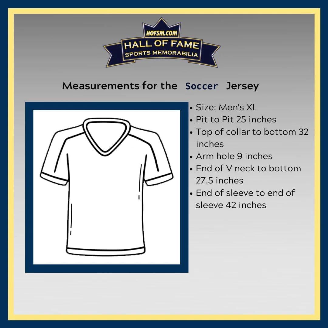 Camiseta de fútbol autografiada Kylian Mbappé PSG XL