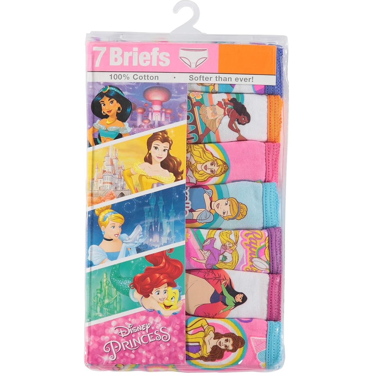 Multipack de Panties Disney para Niñas 2-3T 100% Algodón