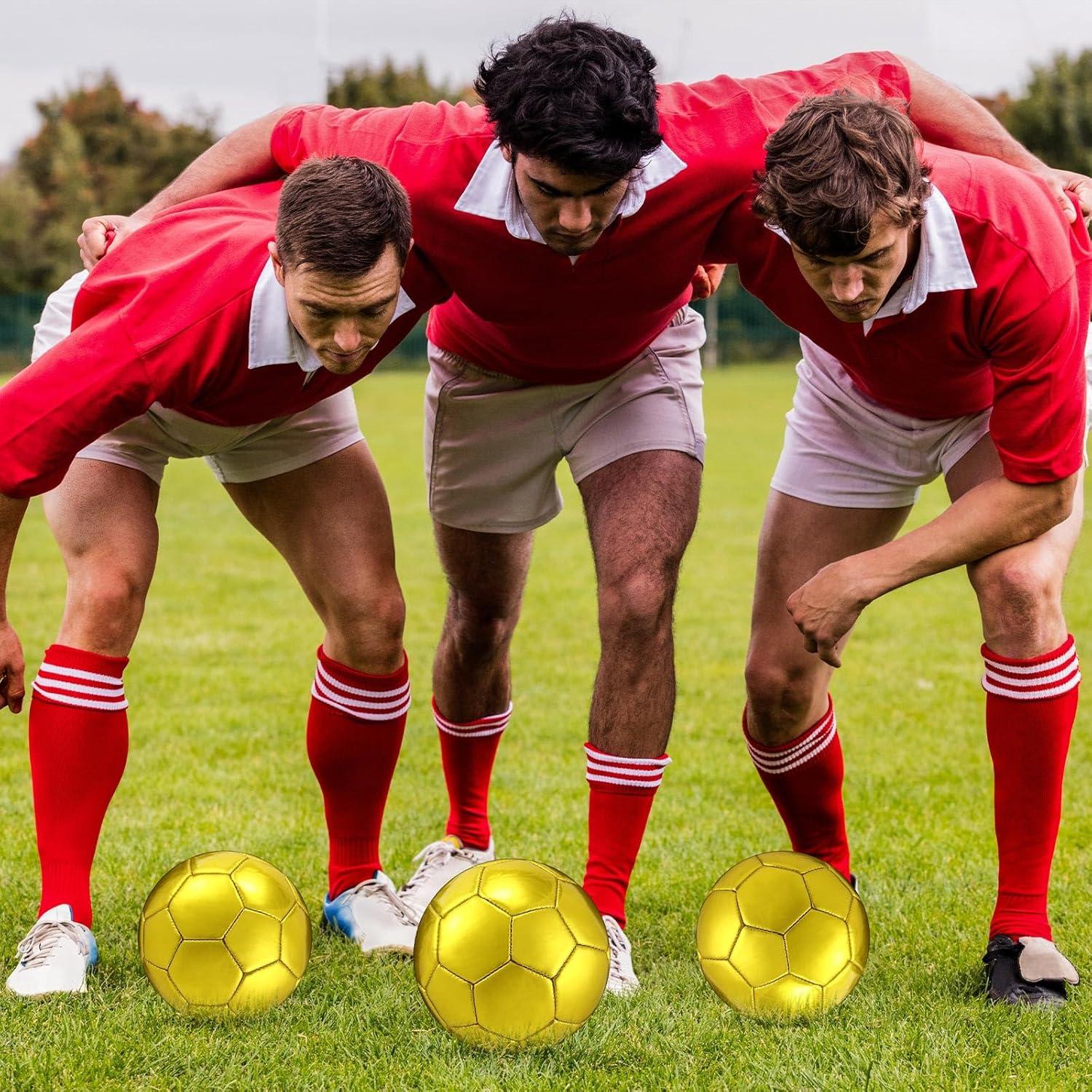 Balón de Fútbol Autografiado Dorado WinnerWhy Tamaño 2