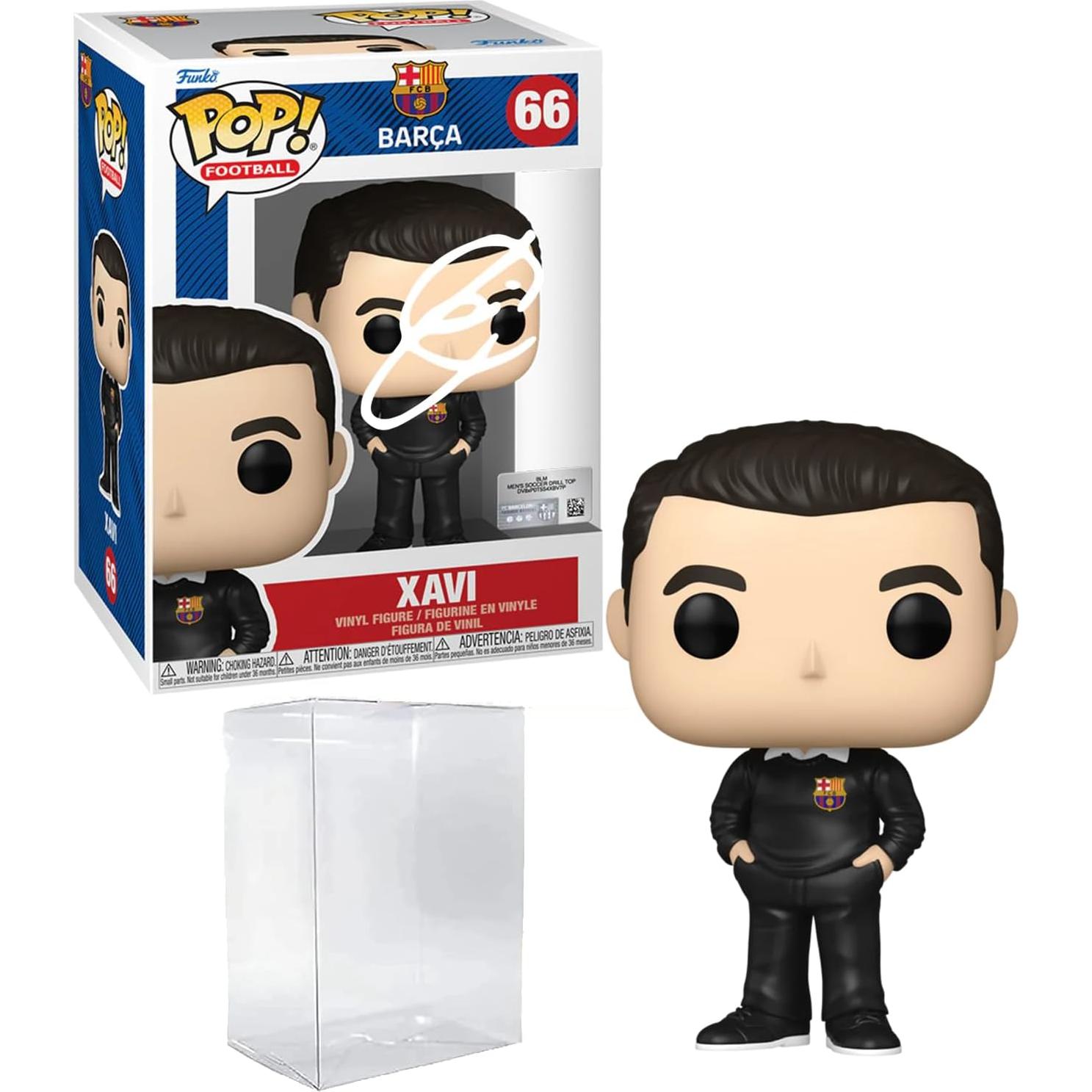 Funko Pop Xavi Hernandez #66 Firmado Facsímil FC Barcelona