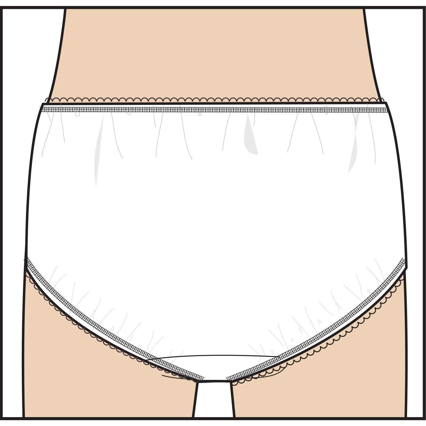 Multipack de Panties Disney para Niñas 100% Algodón Talla 2/3T