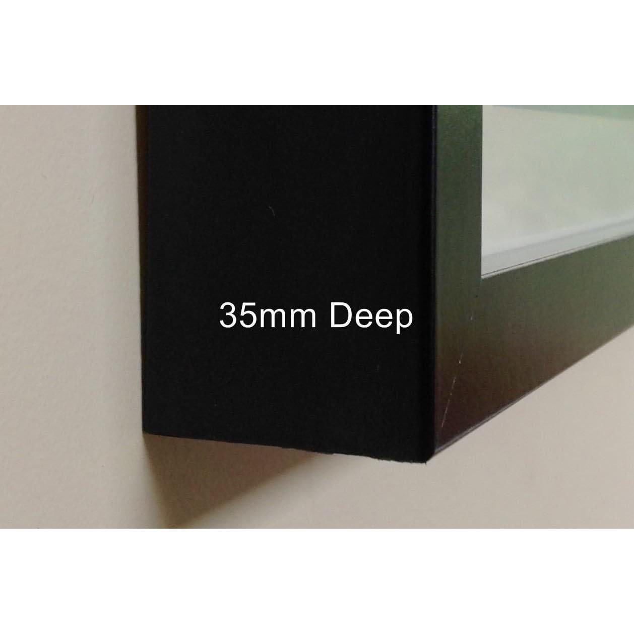 Foto Autografiada Cristiano Ronaldo y Lionel Messi en Marco 33x24cm