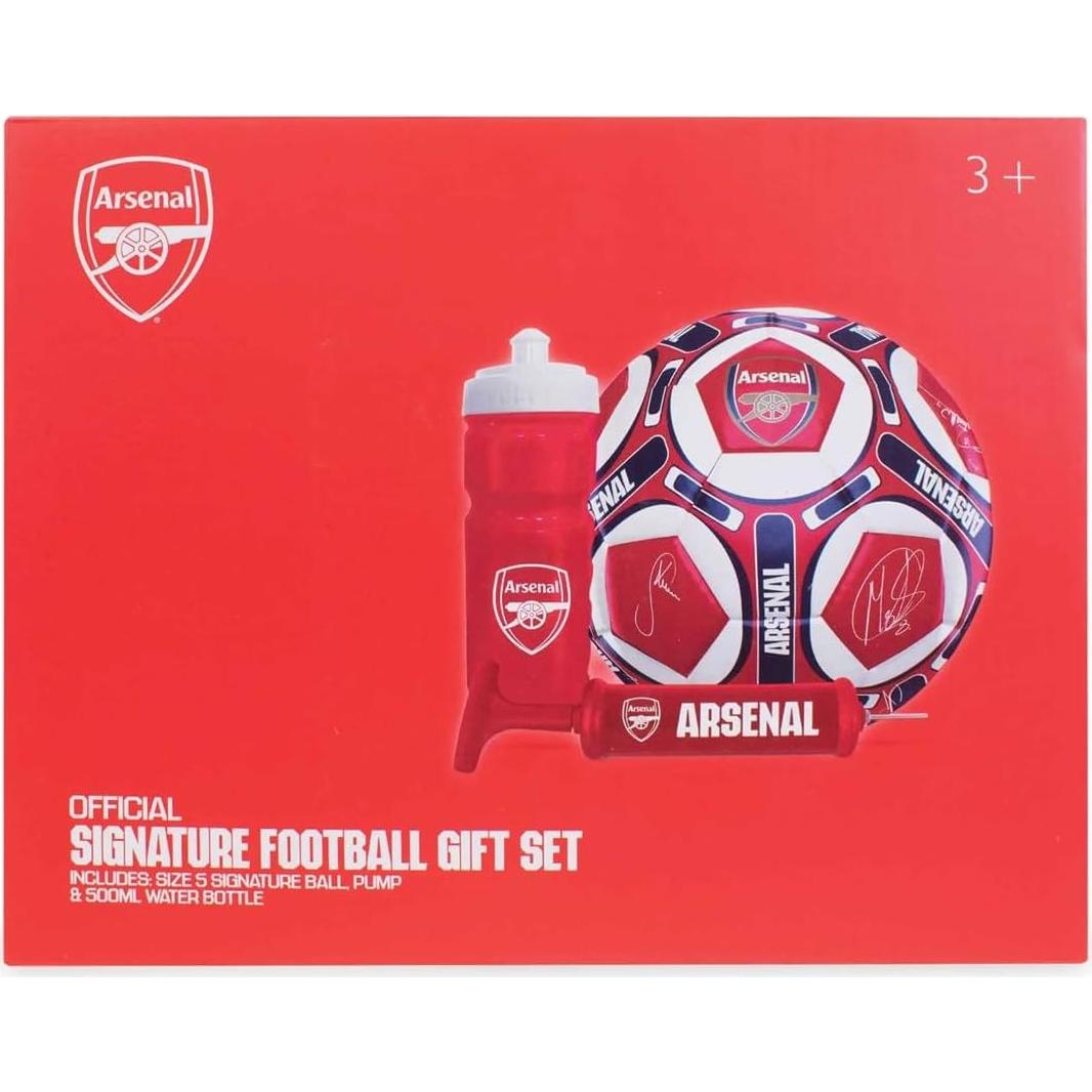 Conjunto de Fútbol Hy-Pro Arsenal F.C. Balón + Botella 500ml
