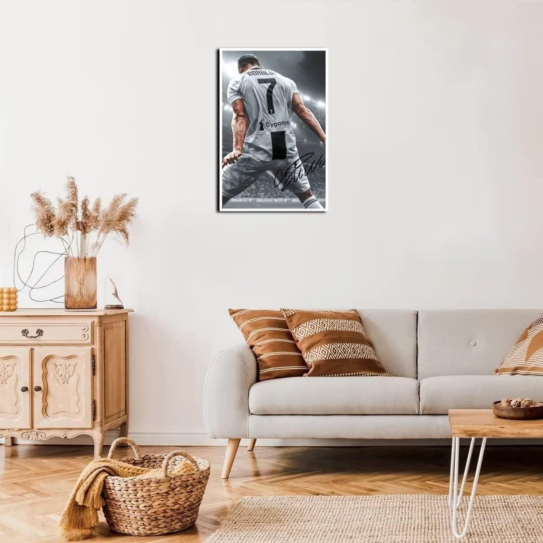 Póster de Lienzo Sin Marco YHSGY 30x45 cm Cristiano Ronaldo