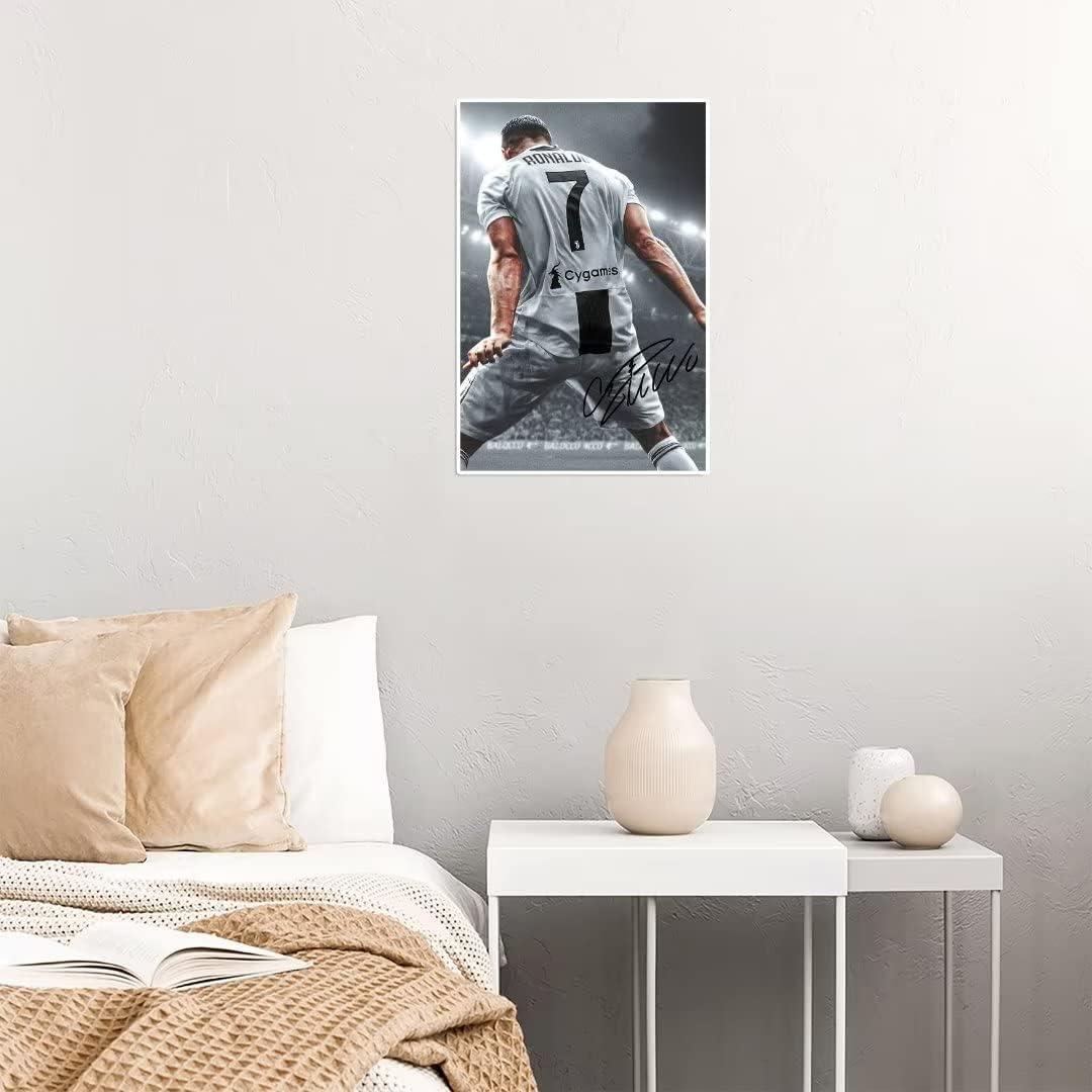 Póster de Lienzo Sin Marco YHSGY 30x45 cm Cristiano Ronaldo