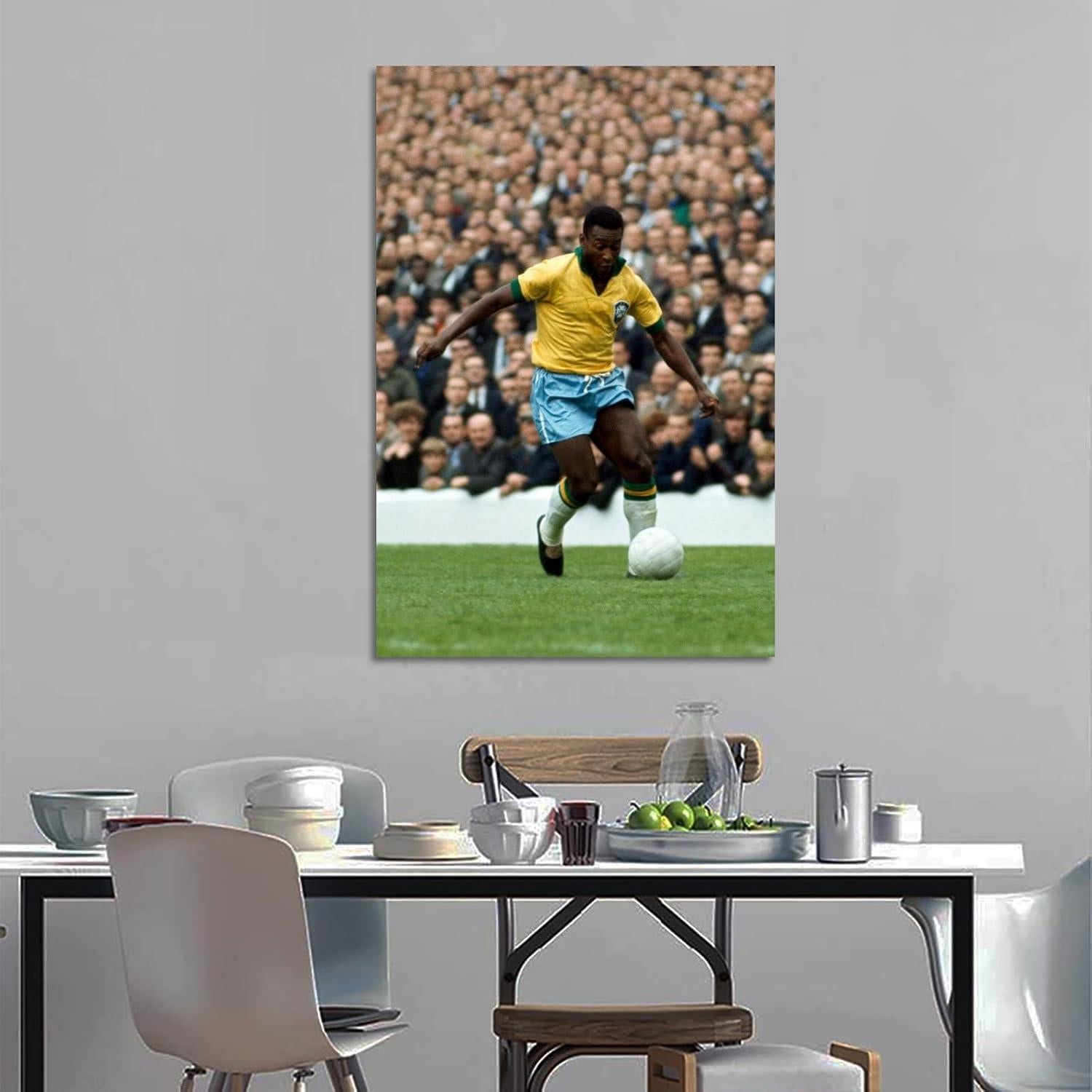 Póster Decorativo Copa Mundial Brasil EMN Lienzo 30x45cm