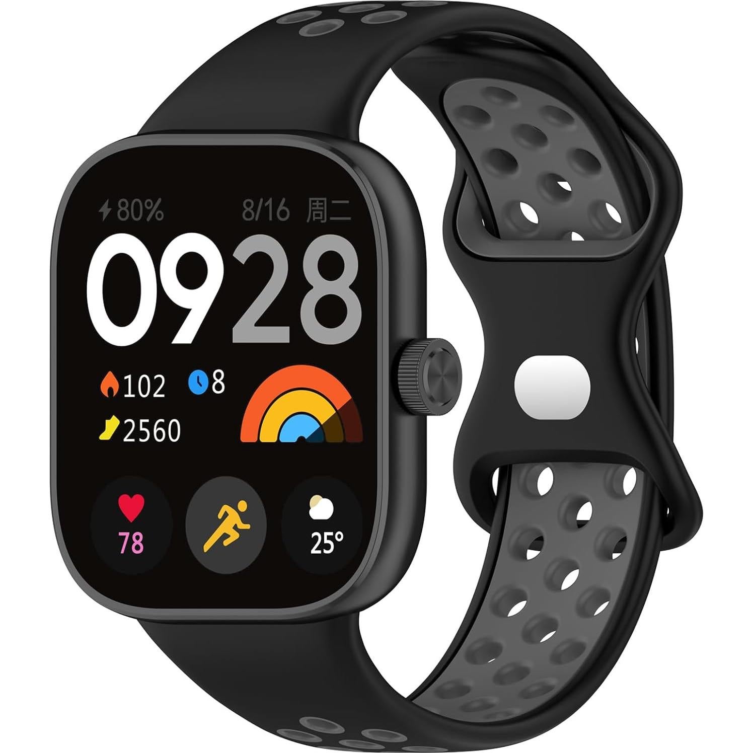 Correa de Silicona LOKEKE para Redmi Watch 4 y Band 8 Pro