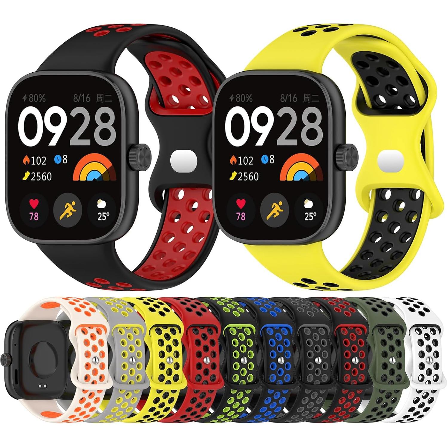 Correa de Silicona LOKEKE para Redmi Watch 4 y Band 8 Pro