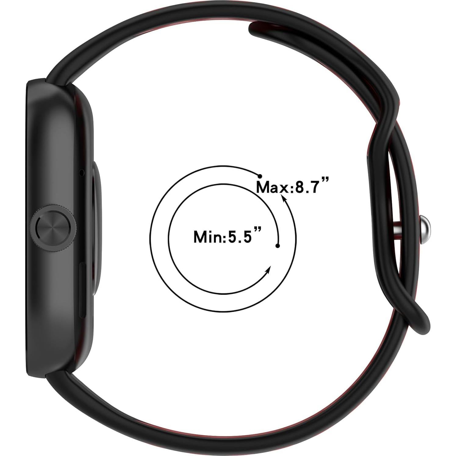 Correa de Silicona LOKEKE para Redmi Watch 4 y Band 8 Pro