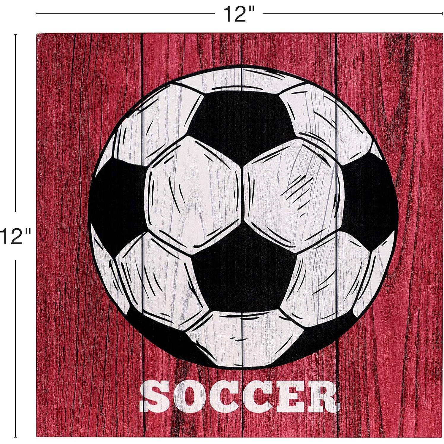 Paquete de 4 Señales Deportivas Colgantes Excello 30.48 cm