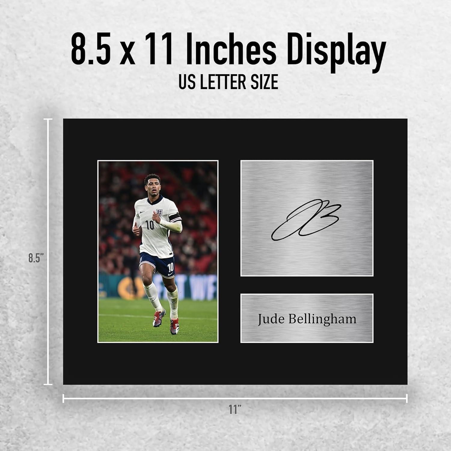 Exhibición Jude Bellingham Firmada - Regalo para Aficionados