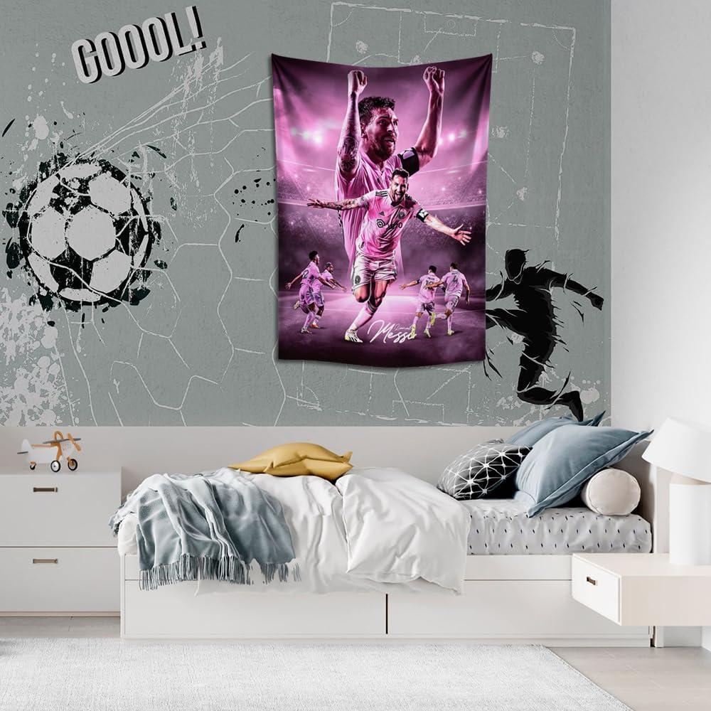 Póster de tapiz de pared Lionel Messi 100x150 cm decoración