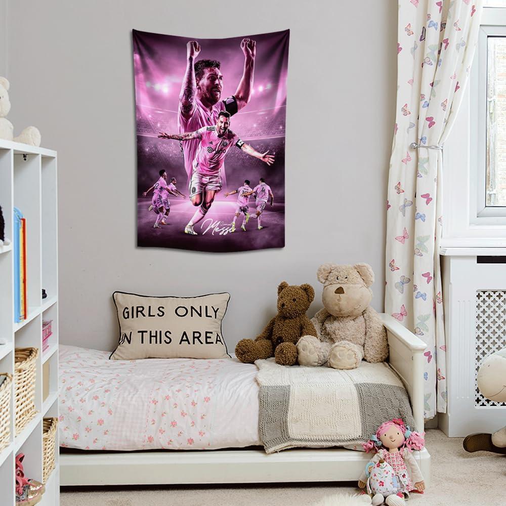 Póster de tapiz de pared Lionel Messi 100x150 cm decoración