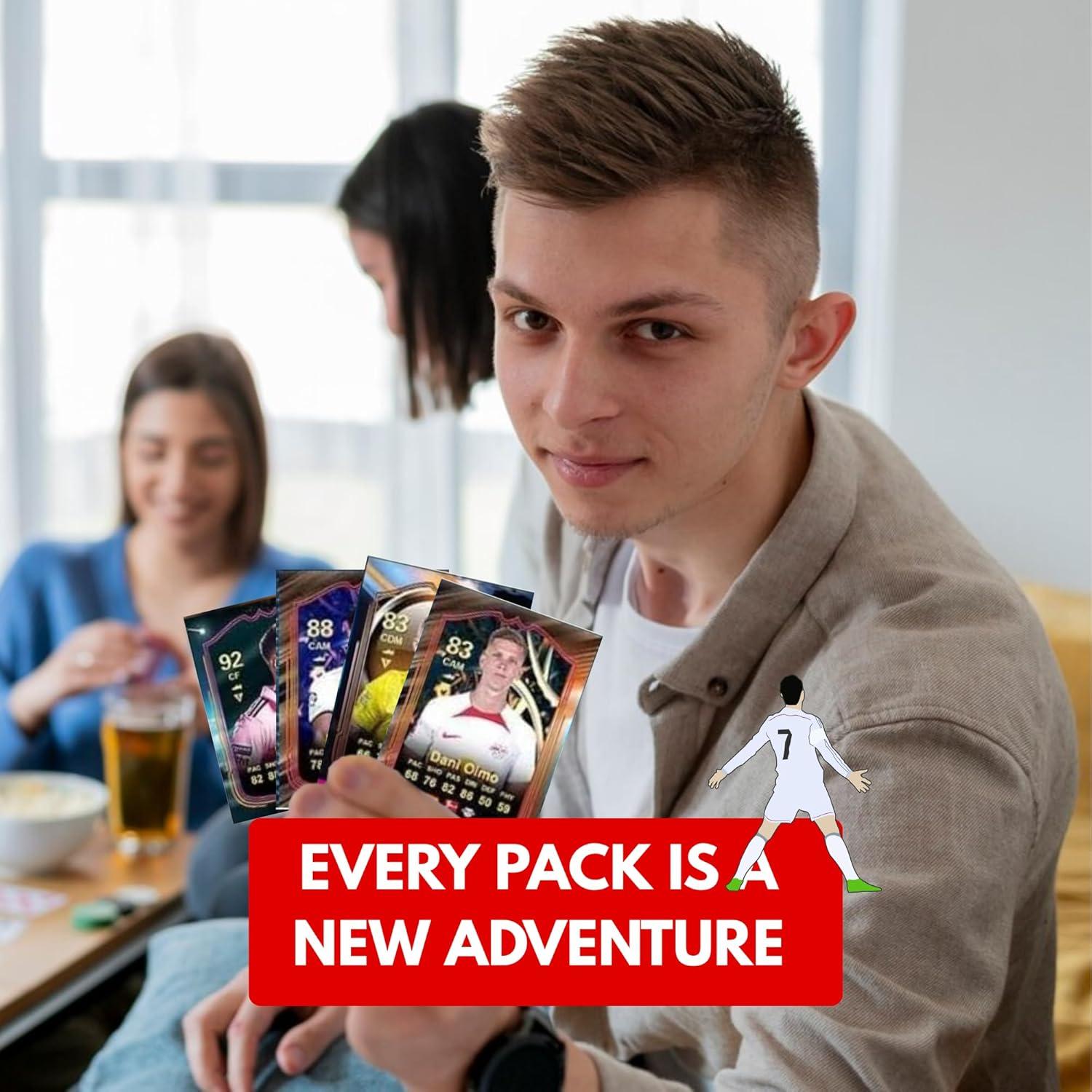 Tarjetas de Comercio de Fútbol 2025 - 48 Tarjetas Coleccionables