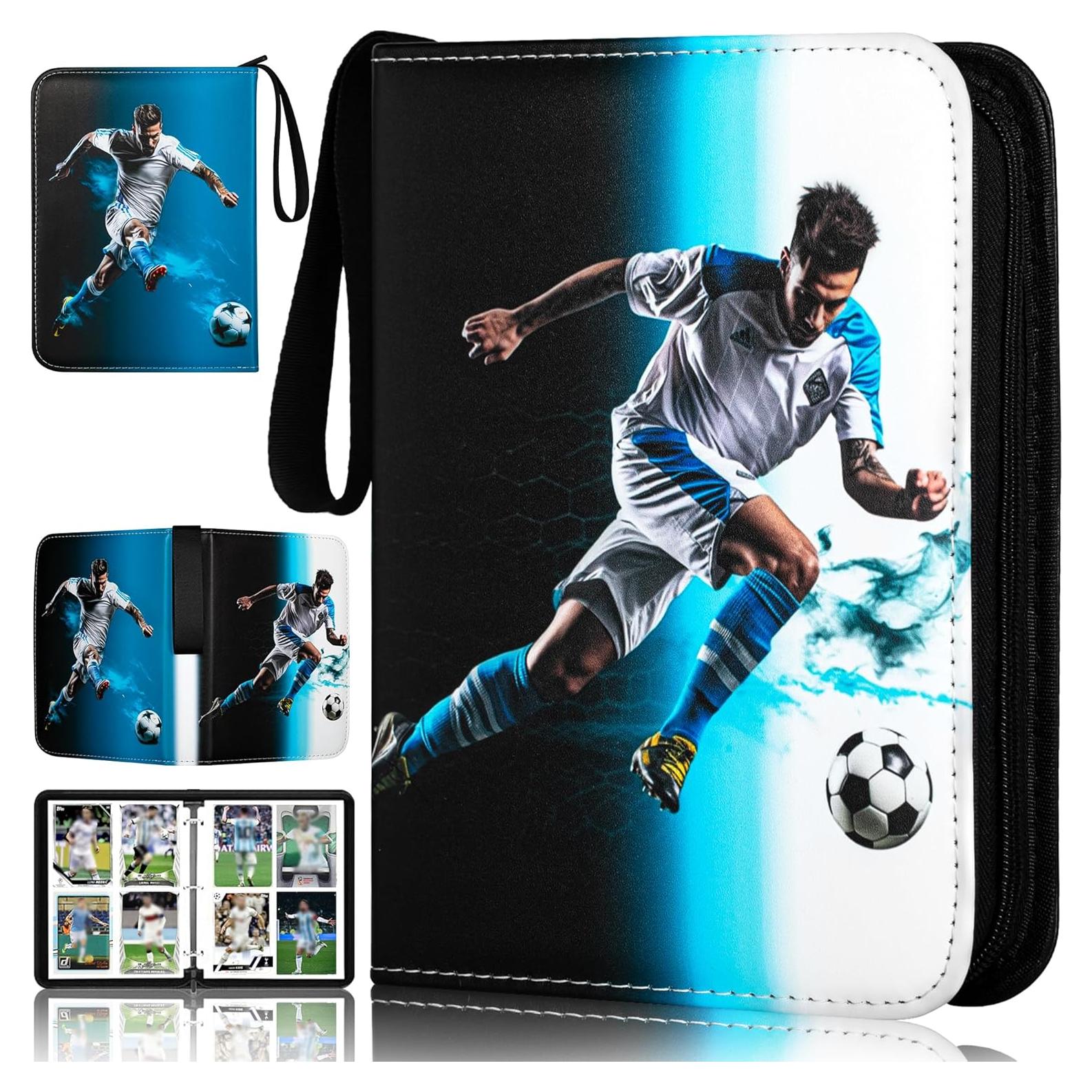 Carpeta de Tarjetas de Fútbol RONMONG 440 Bolsillos Premium