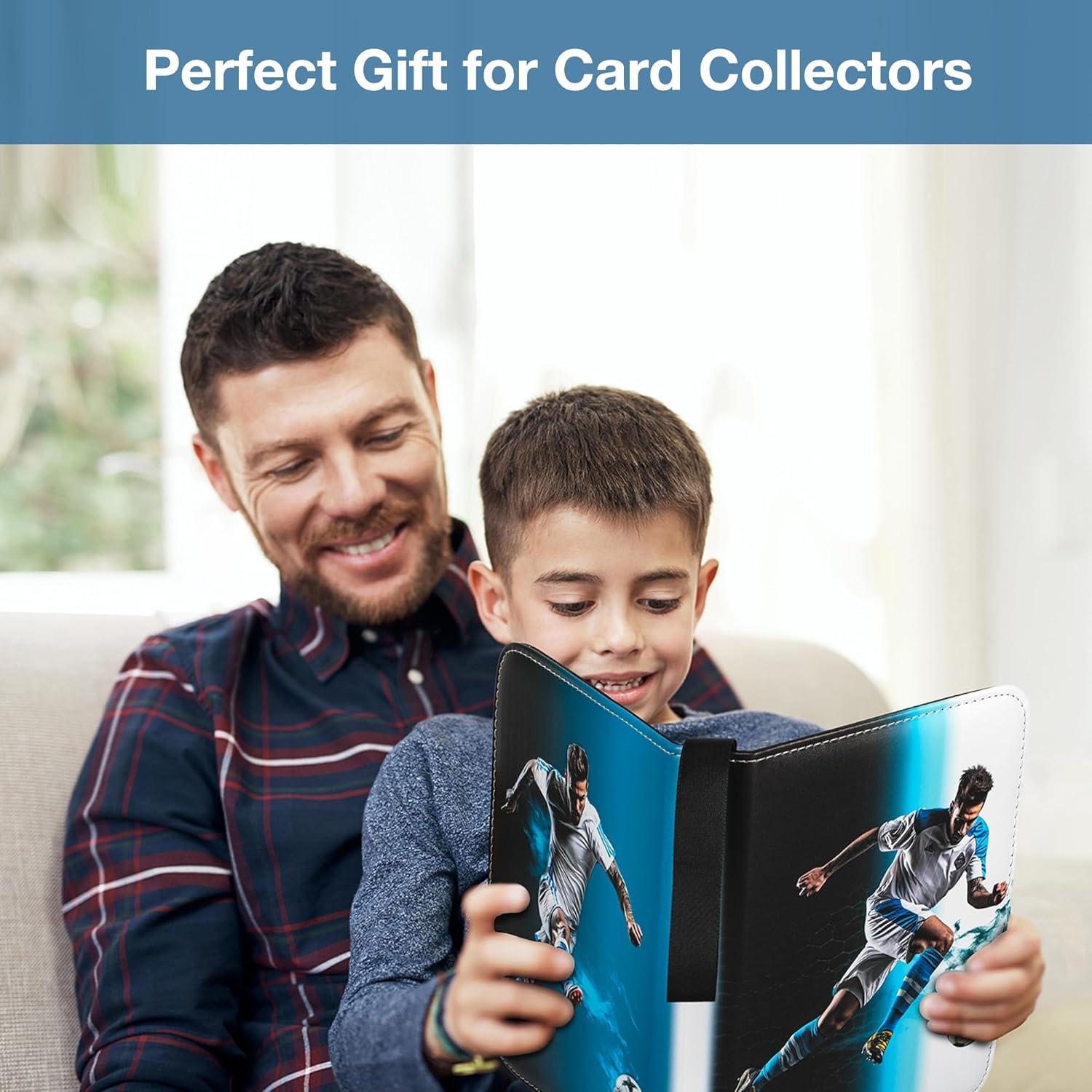 Carpeta de Tarjetas de Fútbol RONMONG 440 Bolsillos Premium