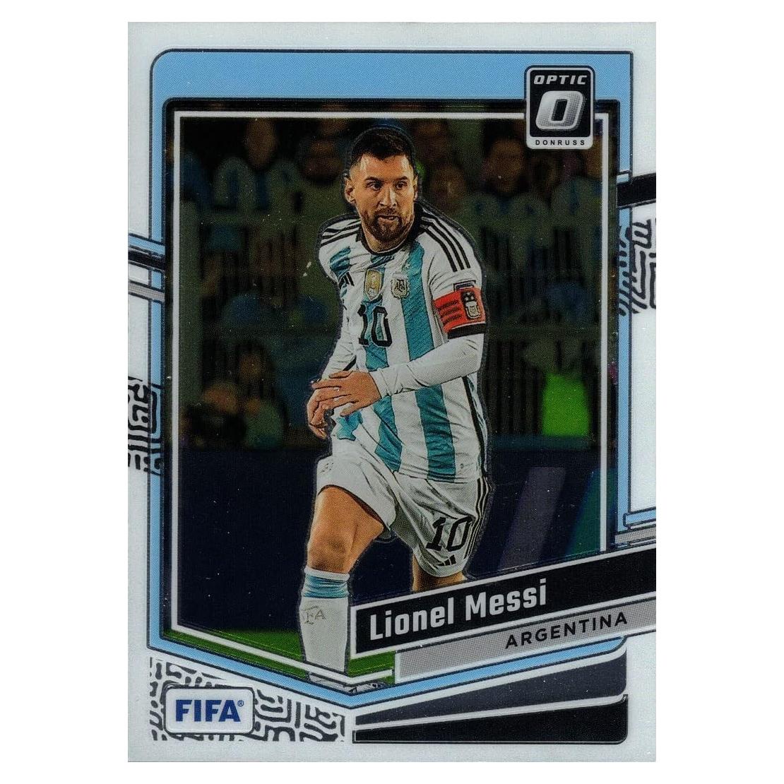 Tarjeta de Fútbol Lionel Messi Panini Donruss Optic 2023-24