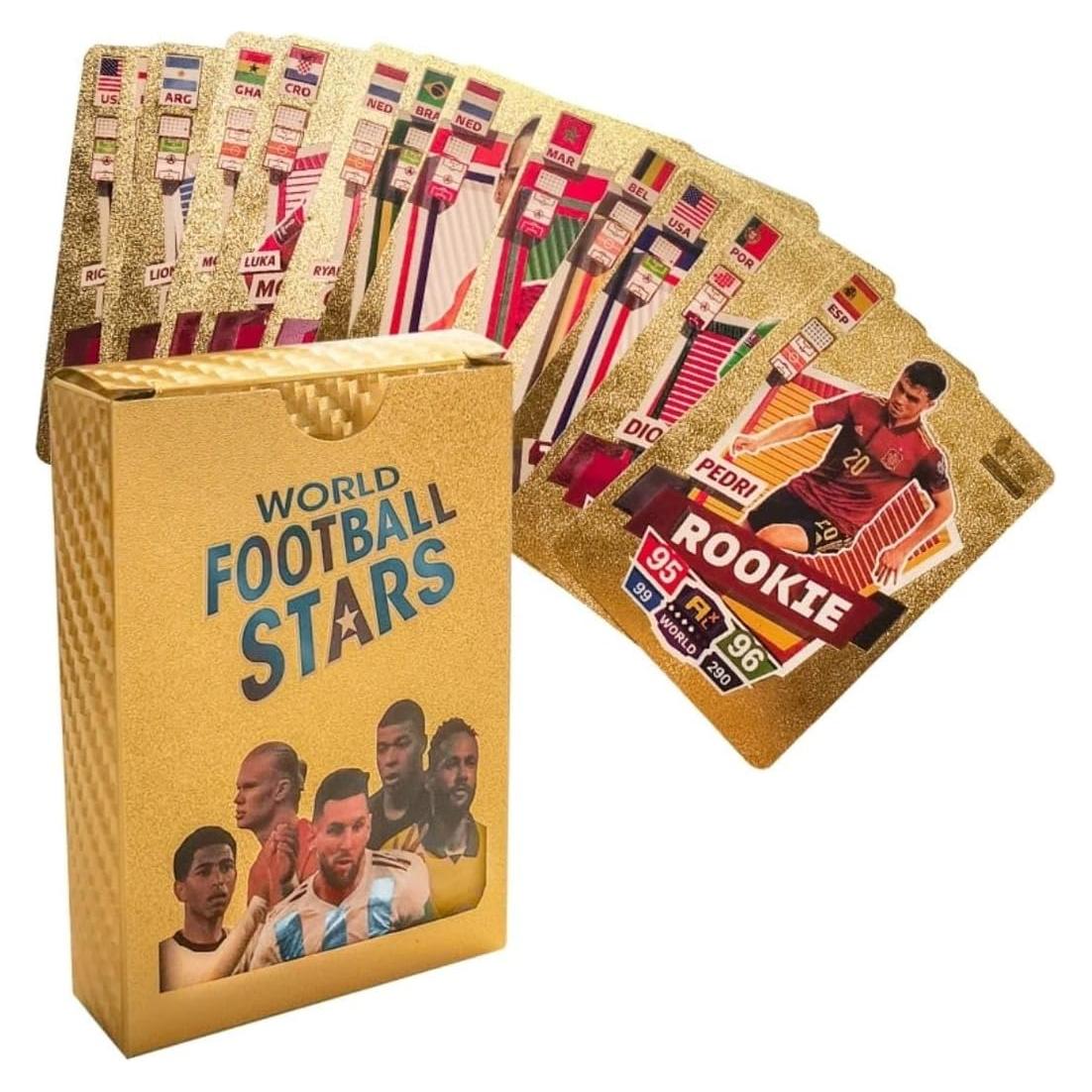 Tarjetas de Comercio de Fútbol Mundial Oonch - 55 Tarjetas Premium