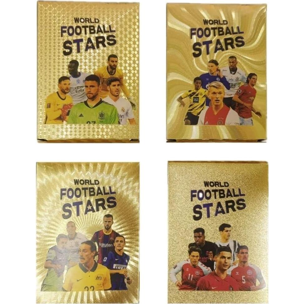 Tarjetas de Comercio de Fútbol Mundial Oonch - 55 Tarjetas Premium
