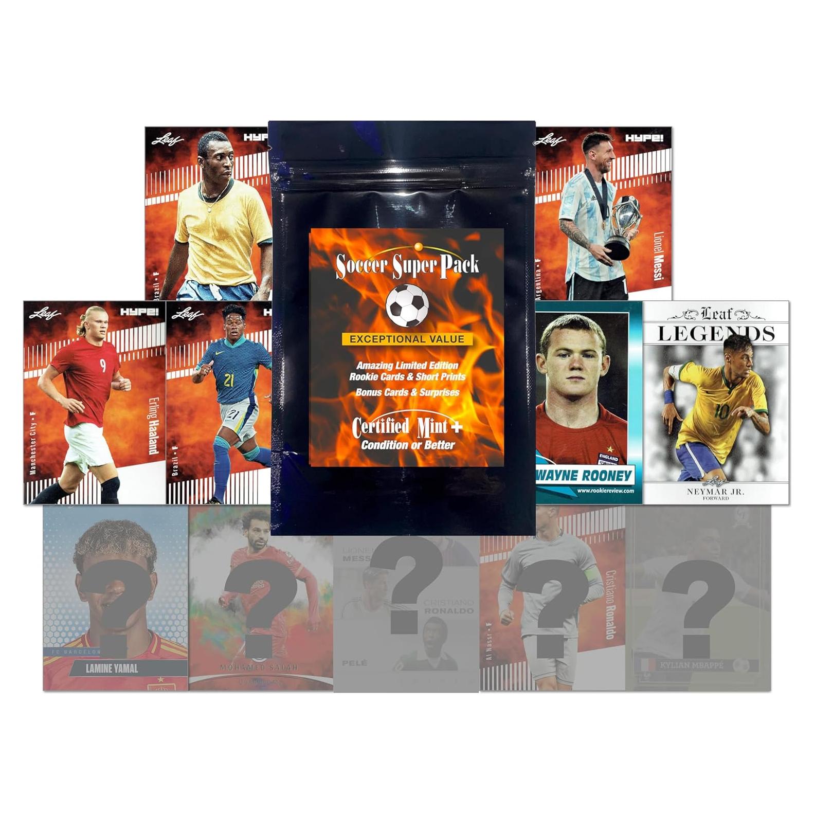 Paquete Superpack de Fútbol III - Leaf - 11 Tarjetas Mint+