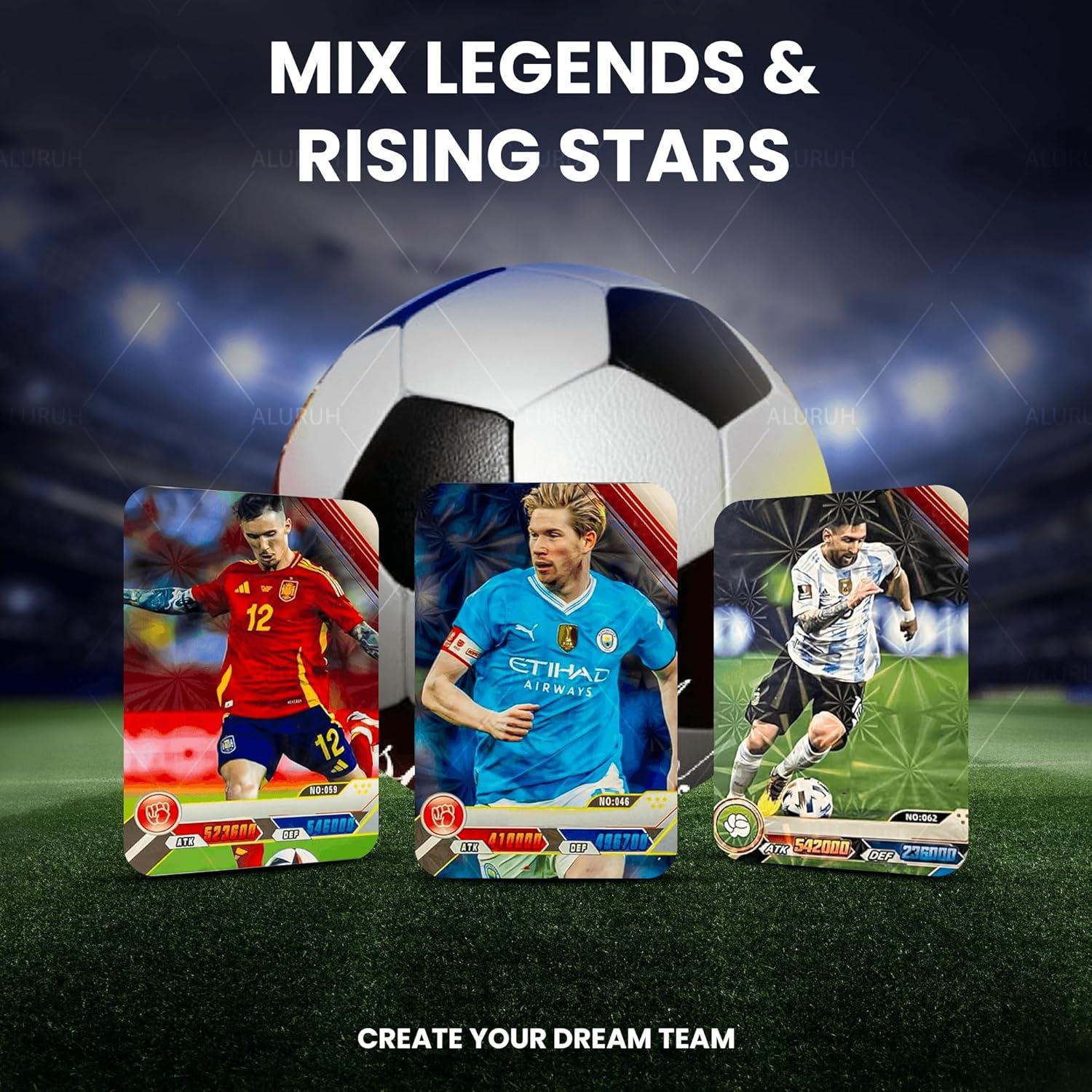 Tarjetas de Fútbol Euro 2024 - 32 Tarjetas Coleccionables