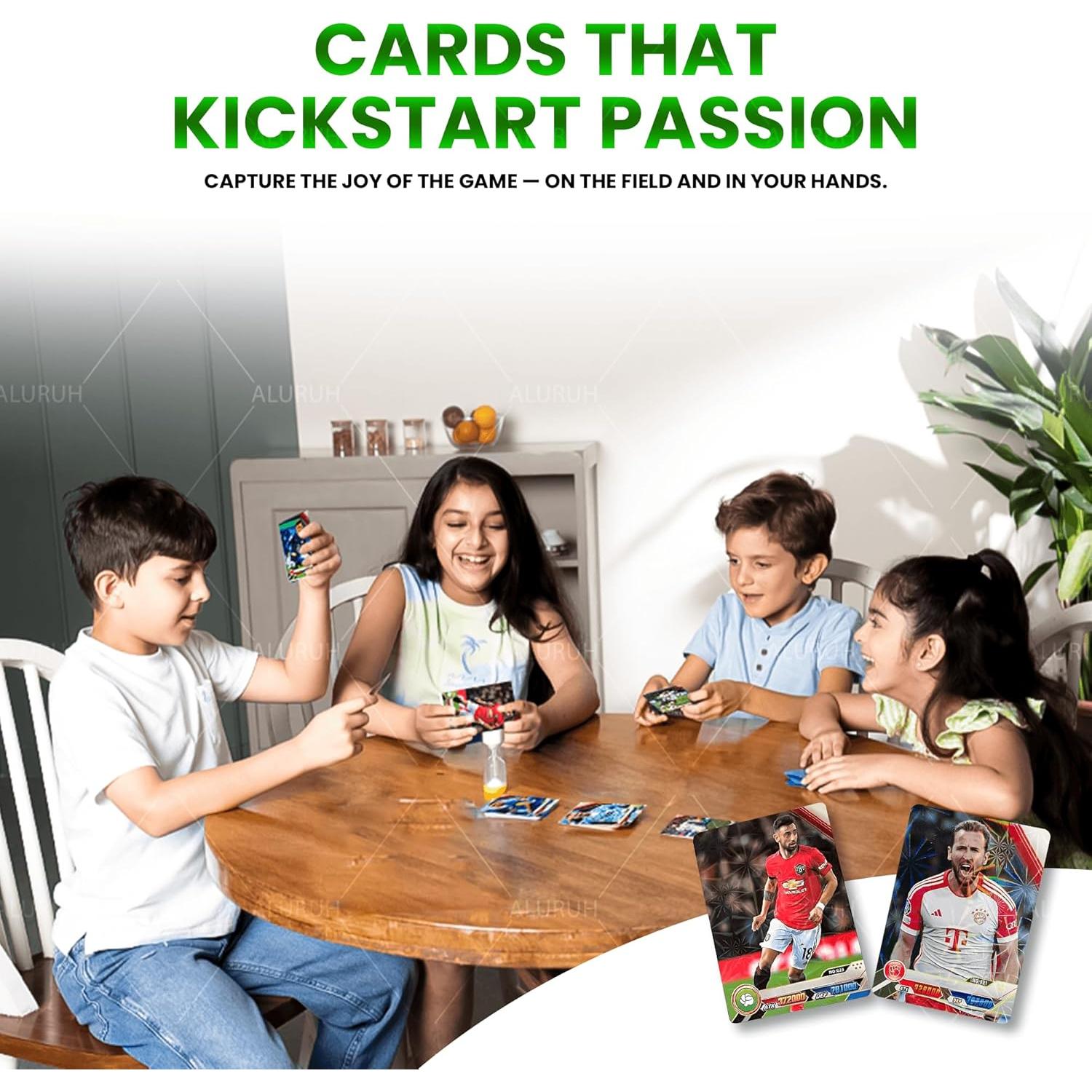 Tarjetas de Fútbol Euro 2024 - 32 Tarjetas Coleccionables