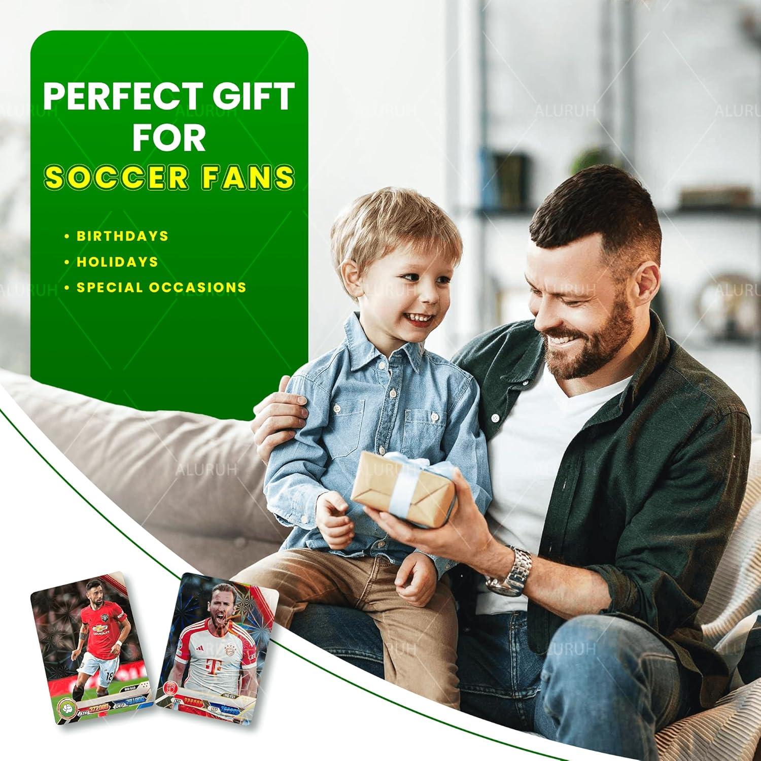 Tarjetas de Fútbol Euro 2024 - 32 Tarjetas Coleccionables