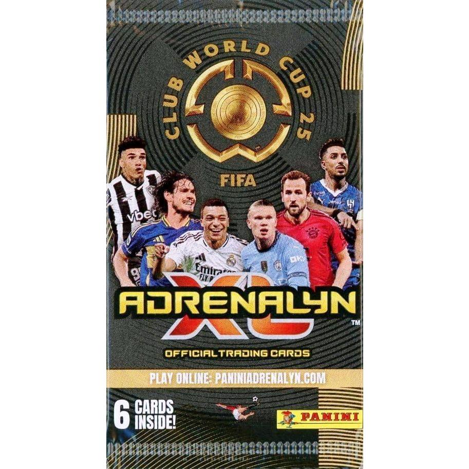 Colección 2025 Panini Adrenalyn XL Copa Mundial de Clubes - 4 Paquetes Sellados