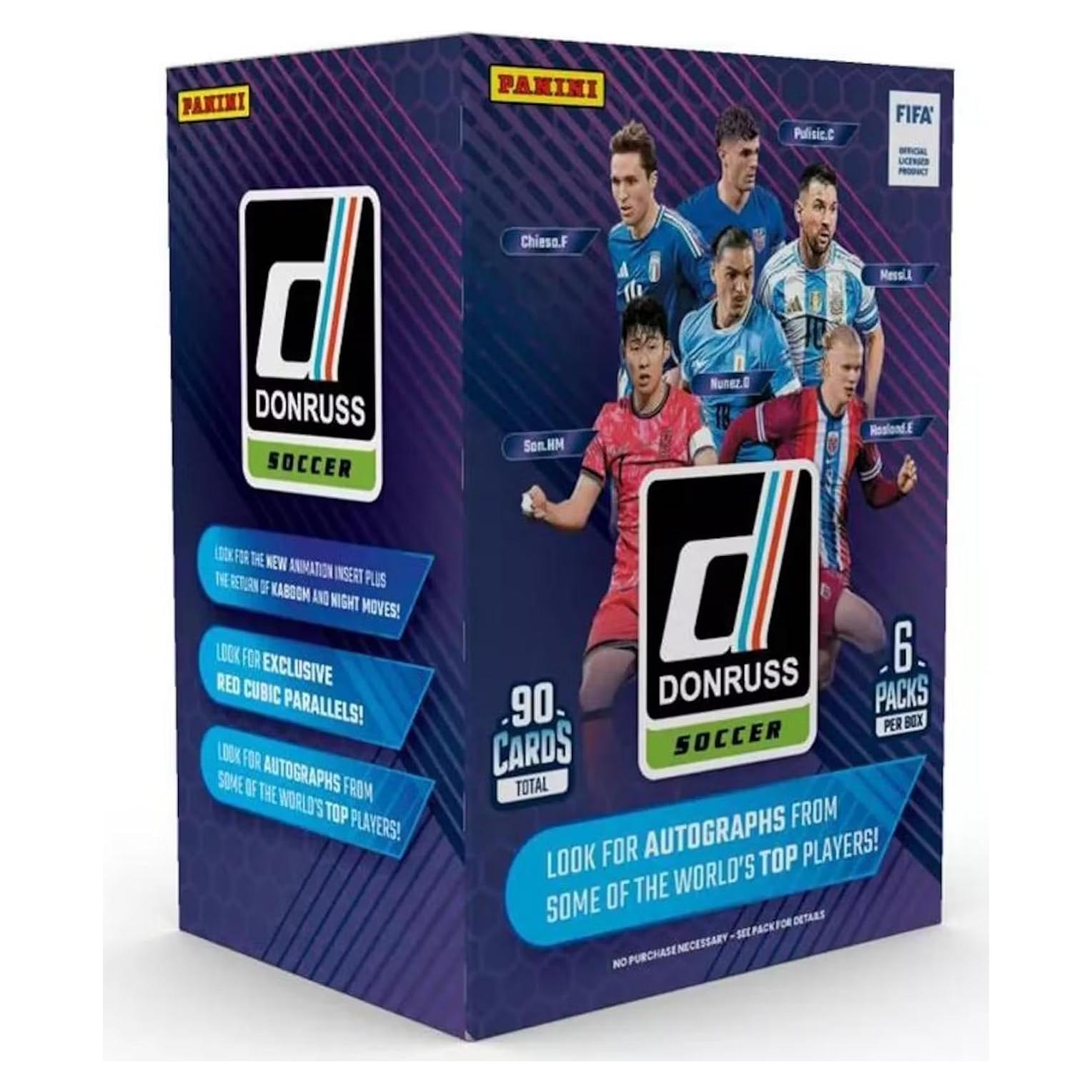 Caja de Cartas de Fútbol Panini Donruss 2024-25 - 6 Paquetes