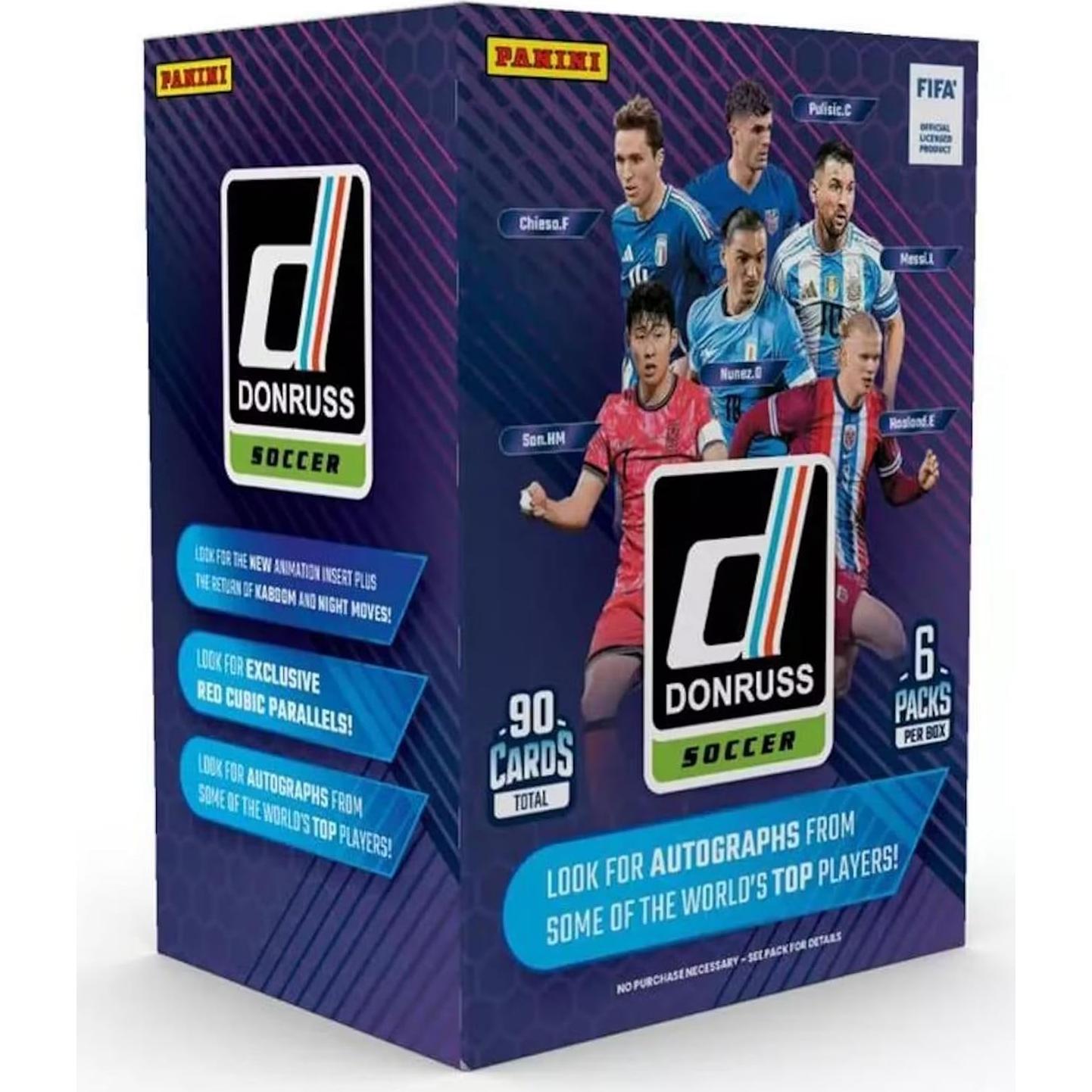 Caja de Cartas de Fútbol Panini Donruss 2024-25 - 6 Paquetes