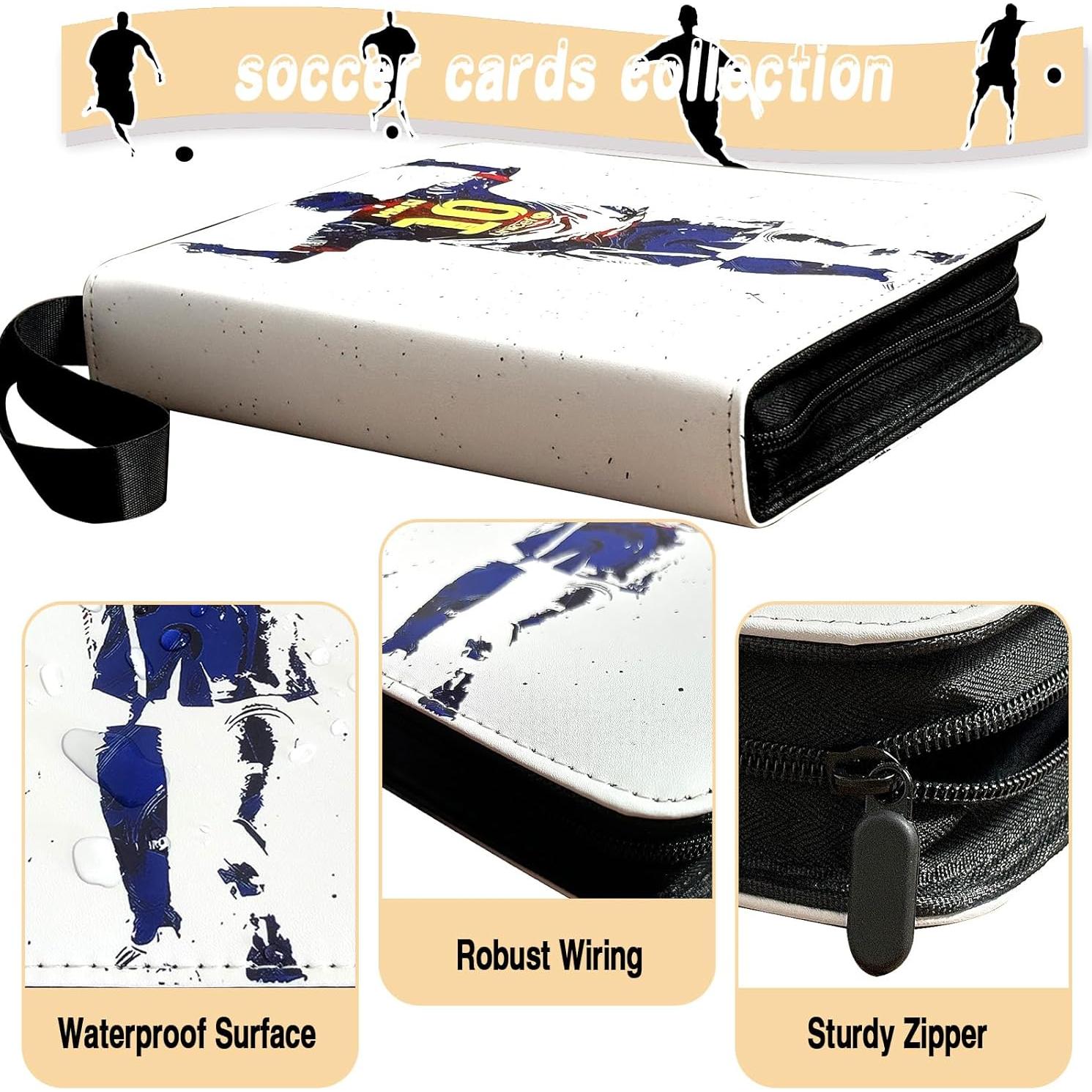 Carpeta de Tarjetas de Fútbol COYORO 400 Bolsillos con Fundas