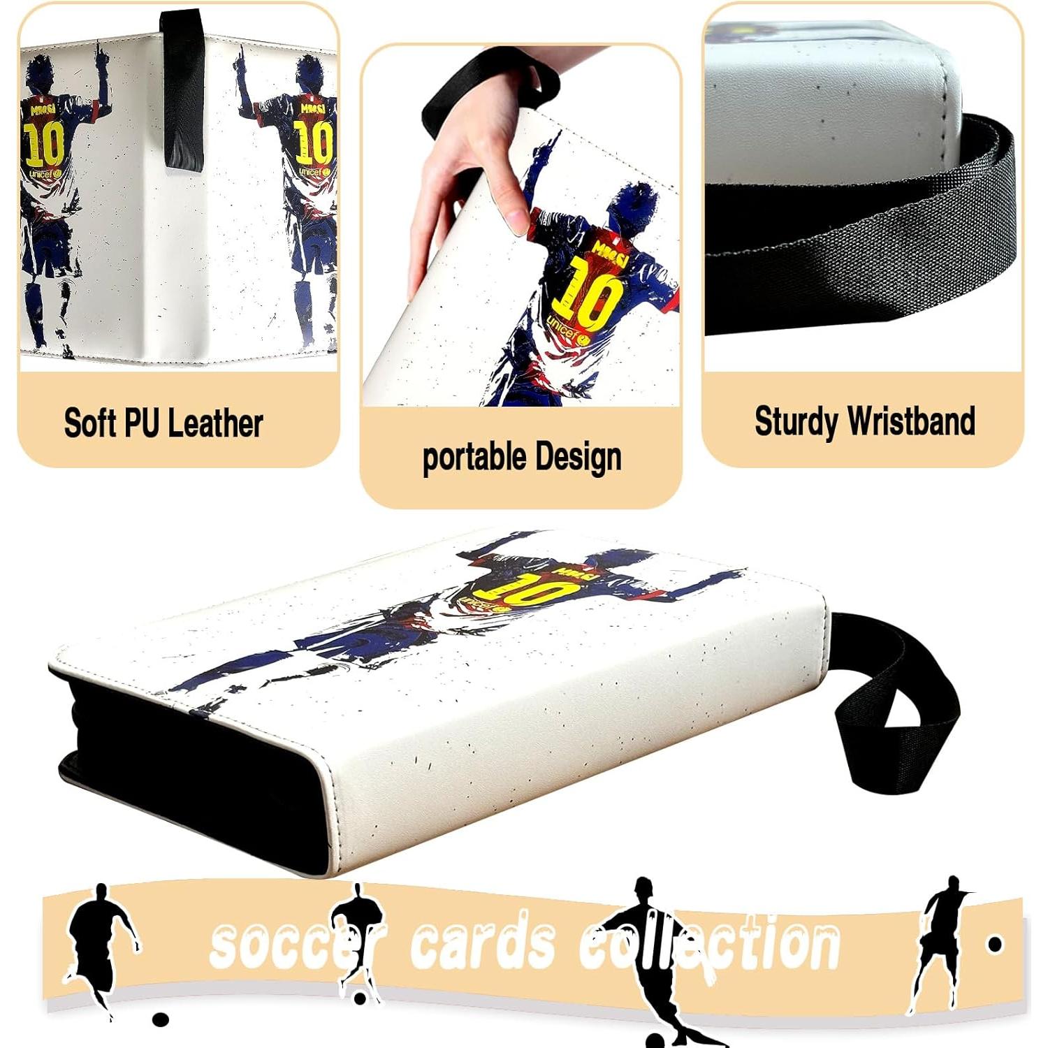 Carpeta de Tarjetas de Fútbol COYORO 400 Bolsillos con Fundas