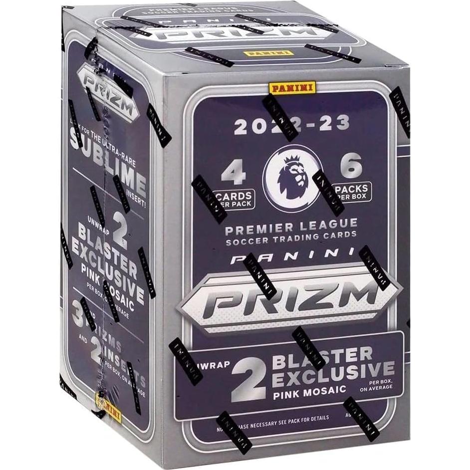 Caja Blaster Panini Prizm EPL 2022-23 - 24 Tarjetas de Fútbol