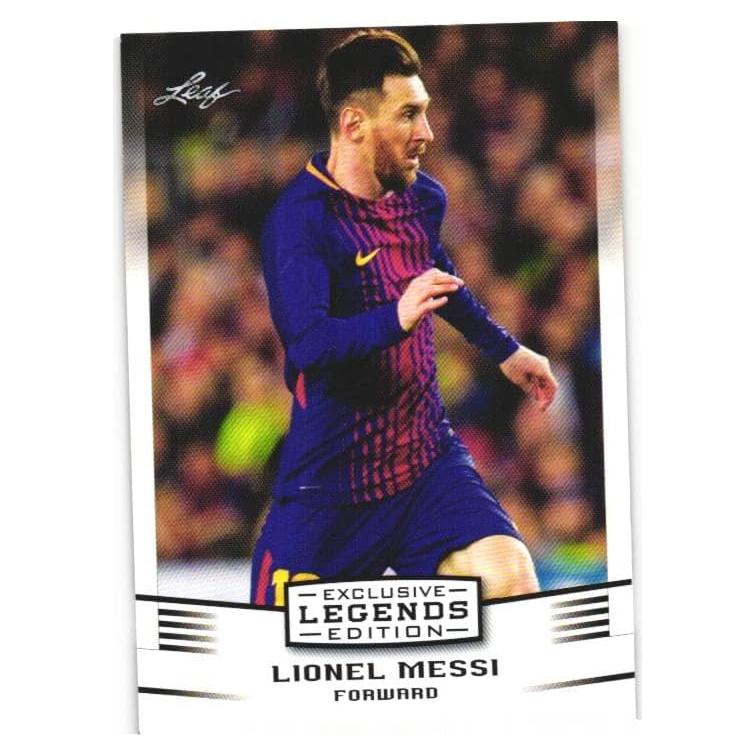 Tarjeta Coleccionable Lionel Messi 2022 Leaf Exclusiva