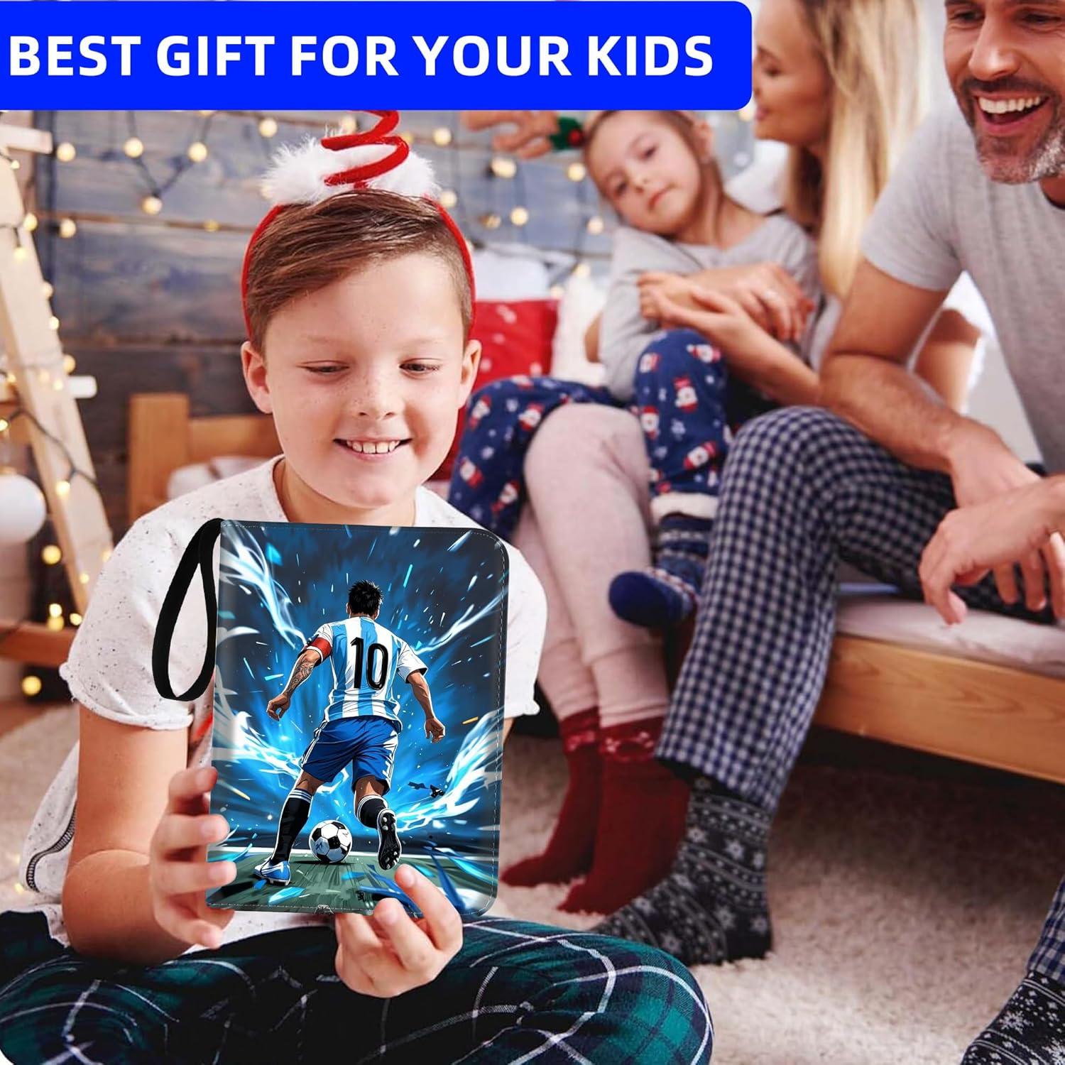 Carpeta de Tarjetas de Fútbol Aysoner 400 Bolsillos Impermeable