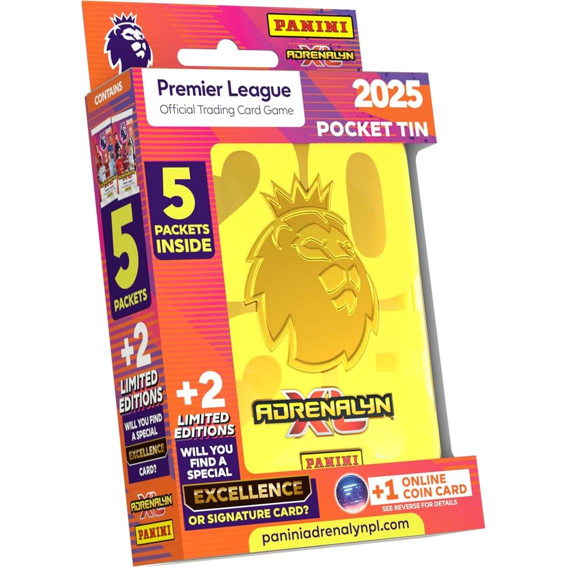 Lata de bolsillo Panini Adrenalyn XL Premier League 2024-25