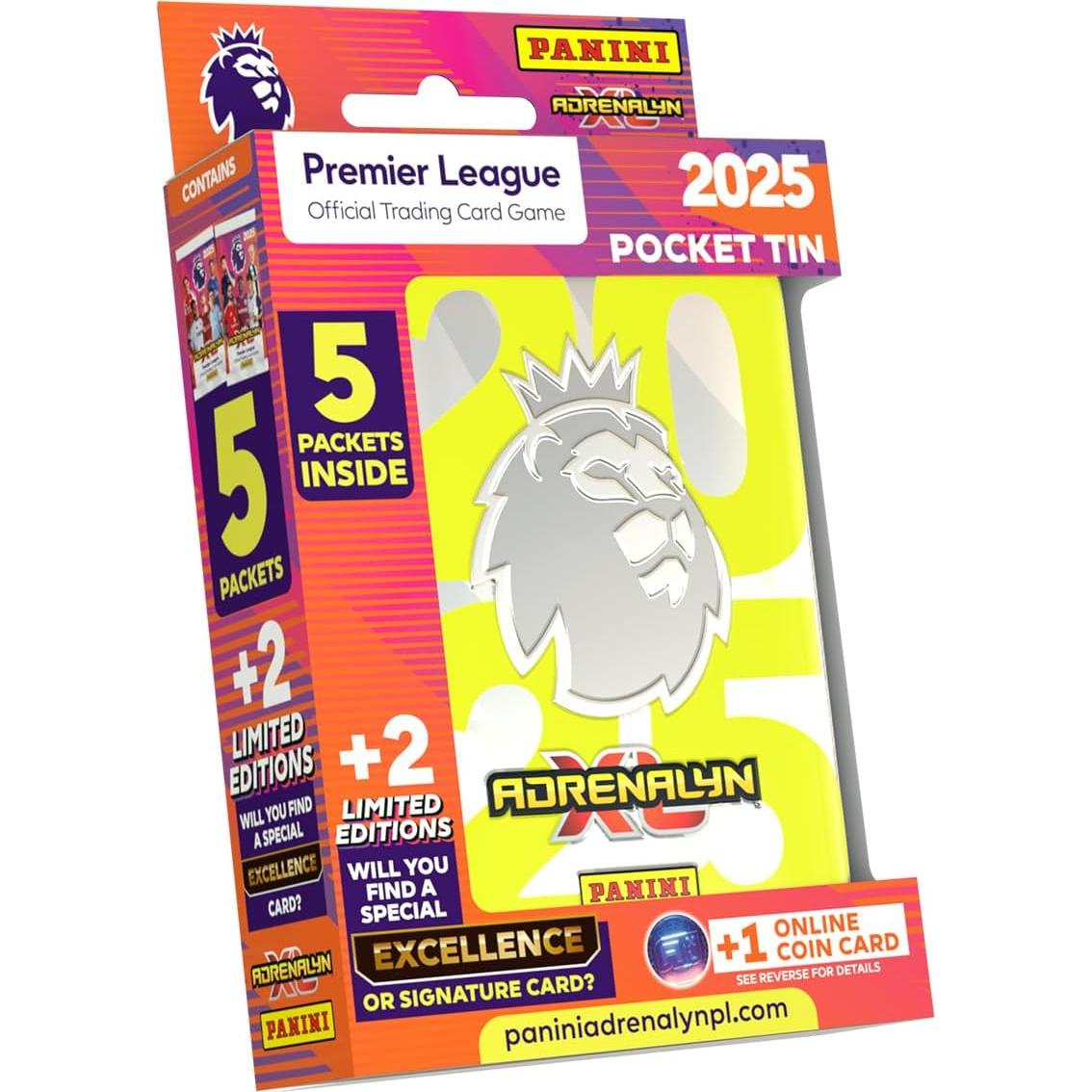 Lata de bolsillo Panini Adrenalyn XL Premier League 2024-25