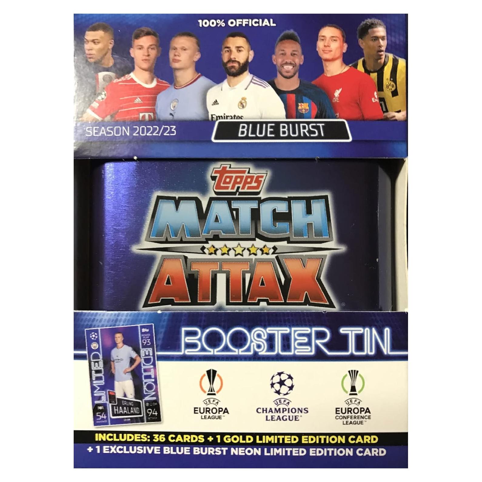 Mini Lata Coleccionista Topps UEFA Champions League 2022-2023