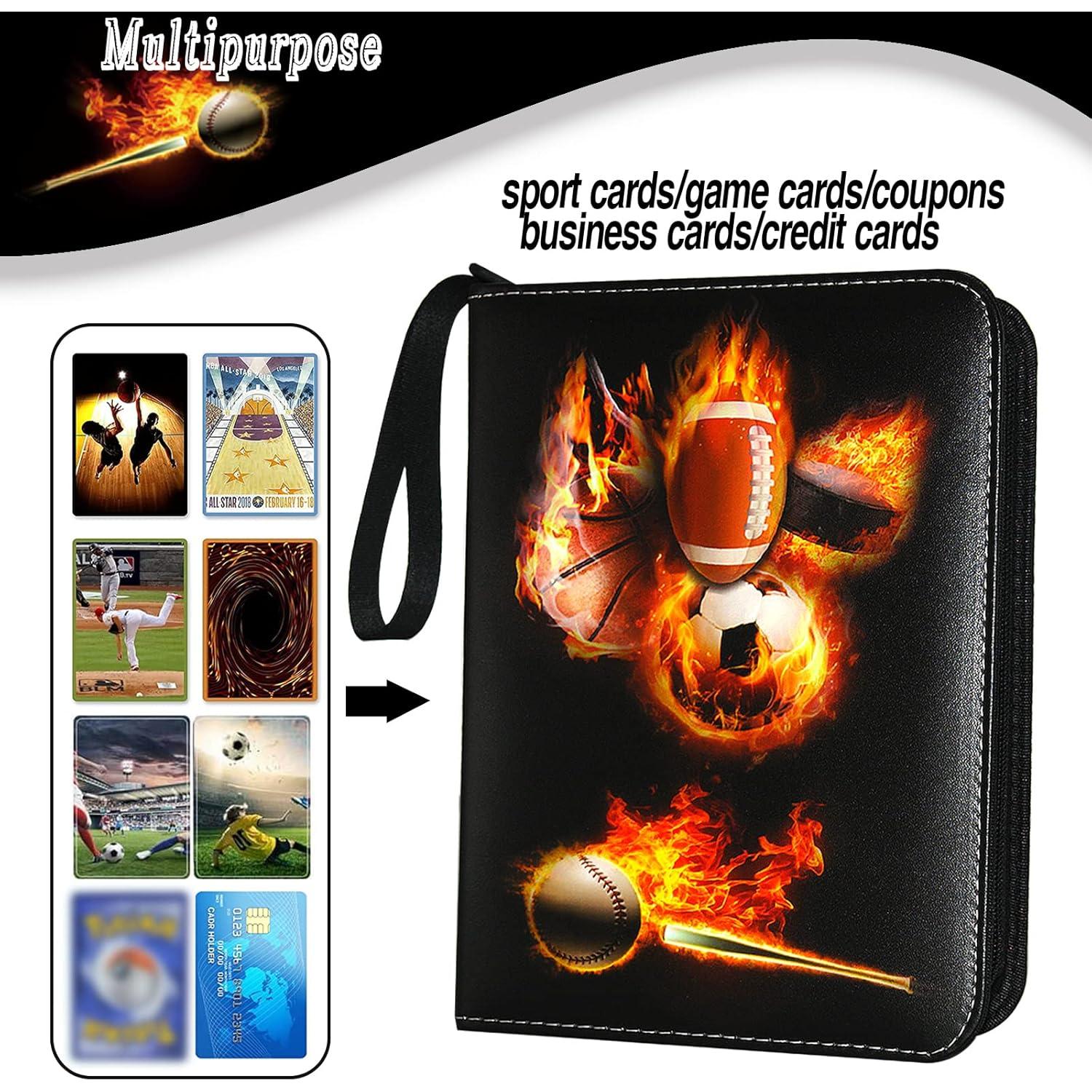 Carpeta de Tarjetas Rmannke 400 Bolsillos para Colección