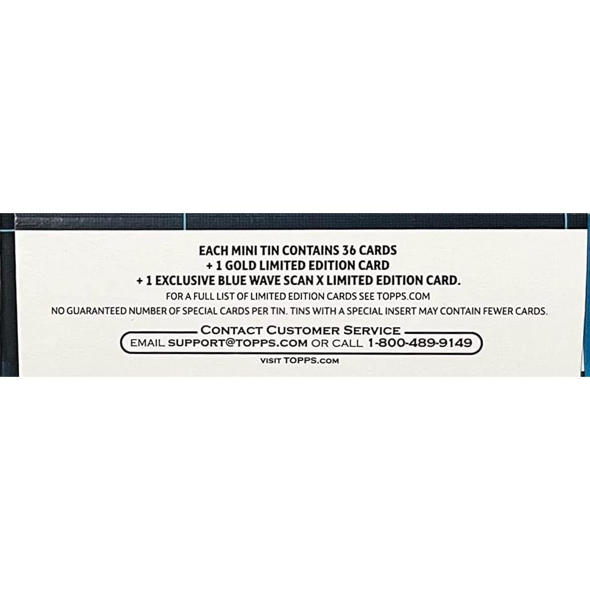 Juego de 3 Latas Mini Match Attax Extra UEFA 2021/22 Topps