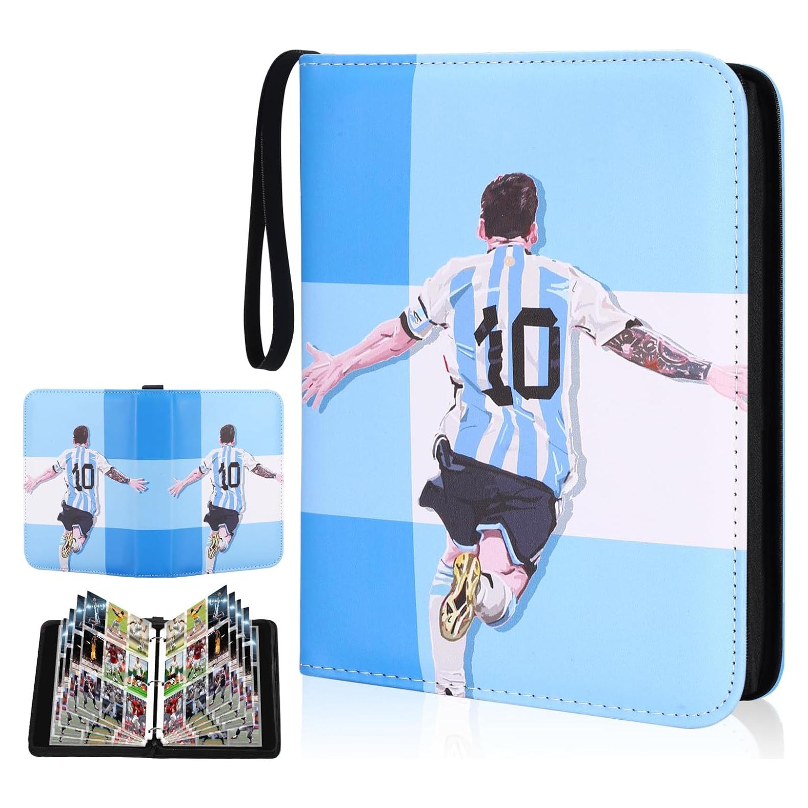 Carpeta de Tarjetas de Fútbol CECOKESO 900 Bolsillos a Prueba de Agua