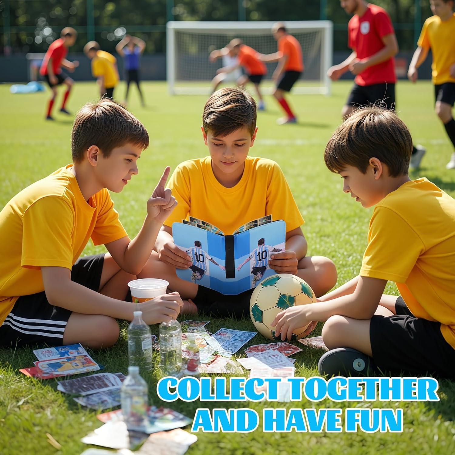 Carpeta de Tarjetas de Fútbol CECOKESO 900 Bolsillos a Prueba de Agua